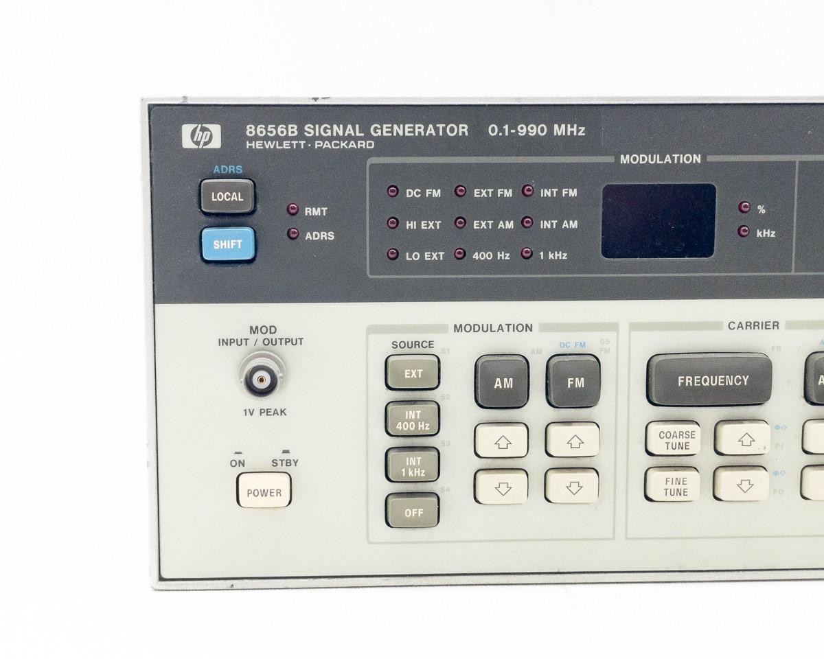 Hewlett Packard 8656B Signal Generator 0.1-990 MHz, Wide-Range RF Source