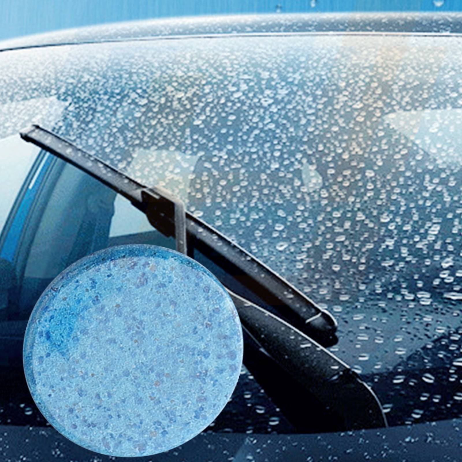 Car Windshield Glass Cleaner Effervescent Solid Tablets/Concentrated Washer