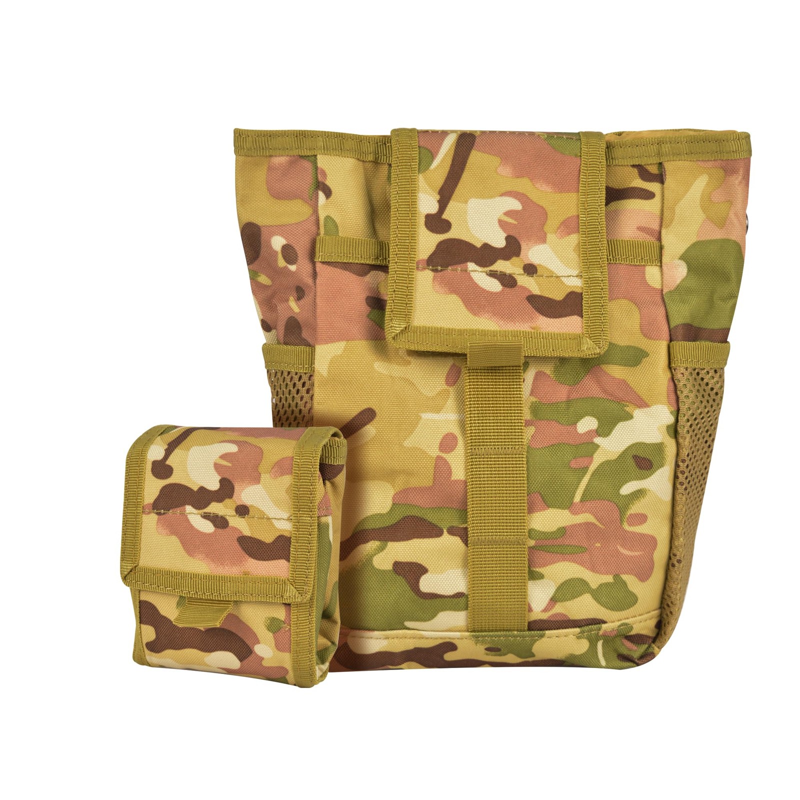 Tactical Molle Dump Pouch Drawstring Magazine Utility Pouch Foldable Durable ...
