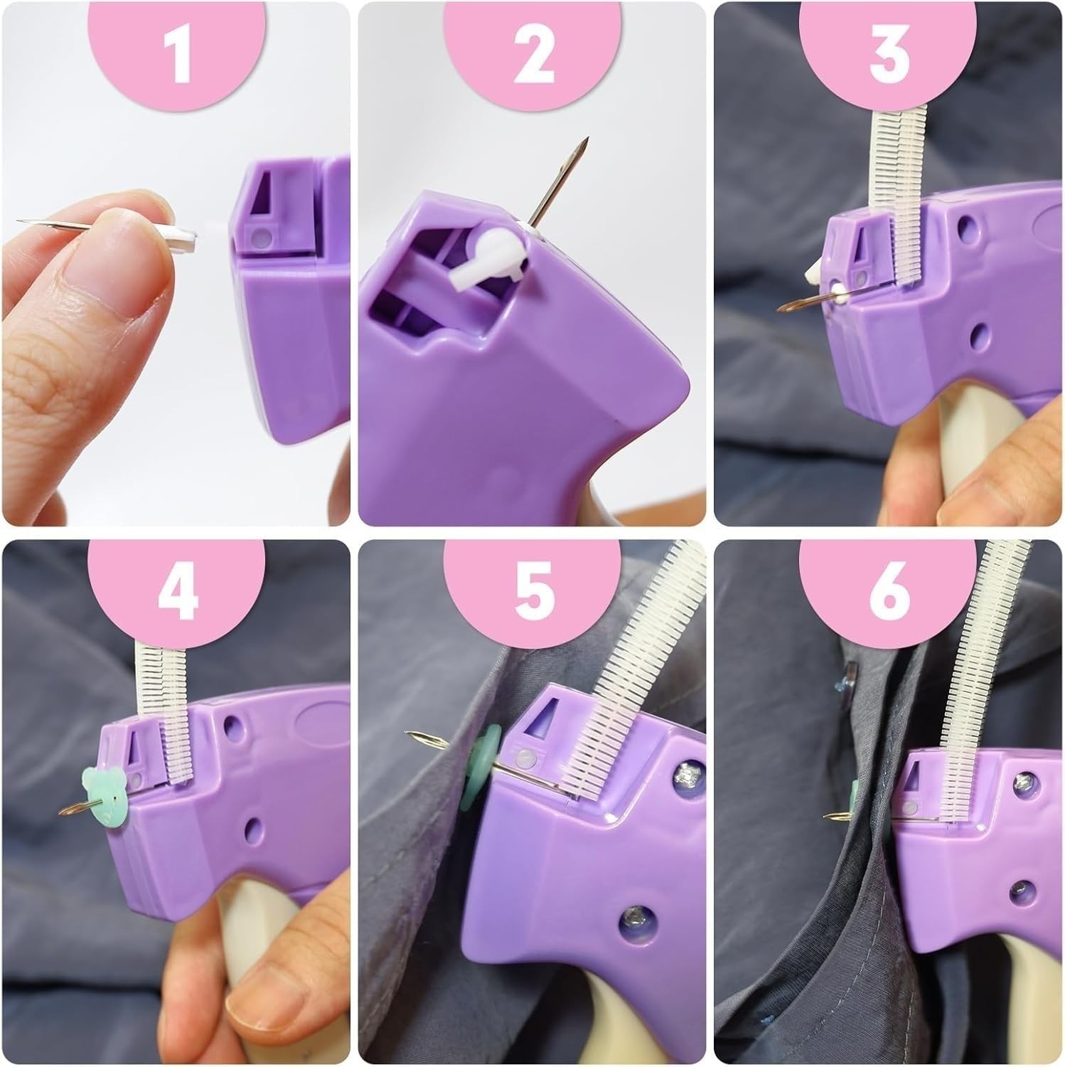 Stitch for Clothes, Quick Stitch Sewing , Handheld Sewing Stapler, Mini Hemmi
