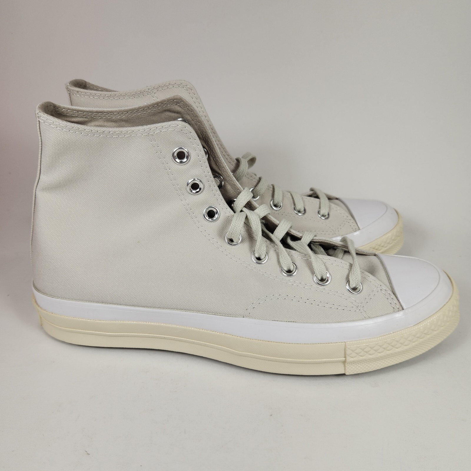 Converse Chuck 70 High Mens Size 9.5 Bone White Off White CTAS A00727C