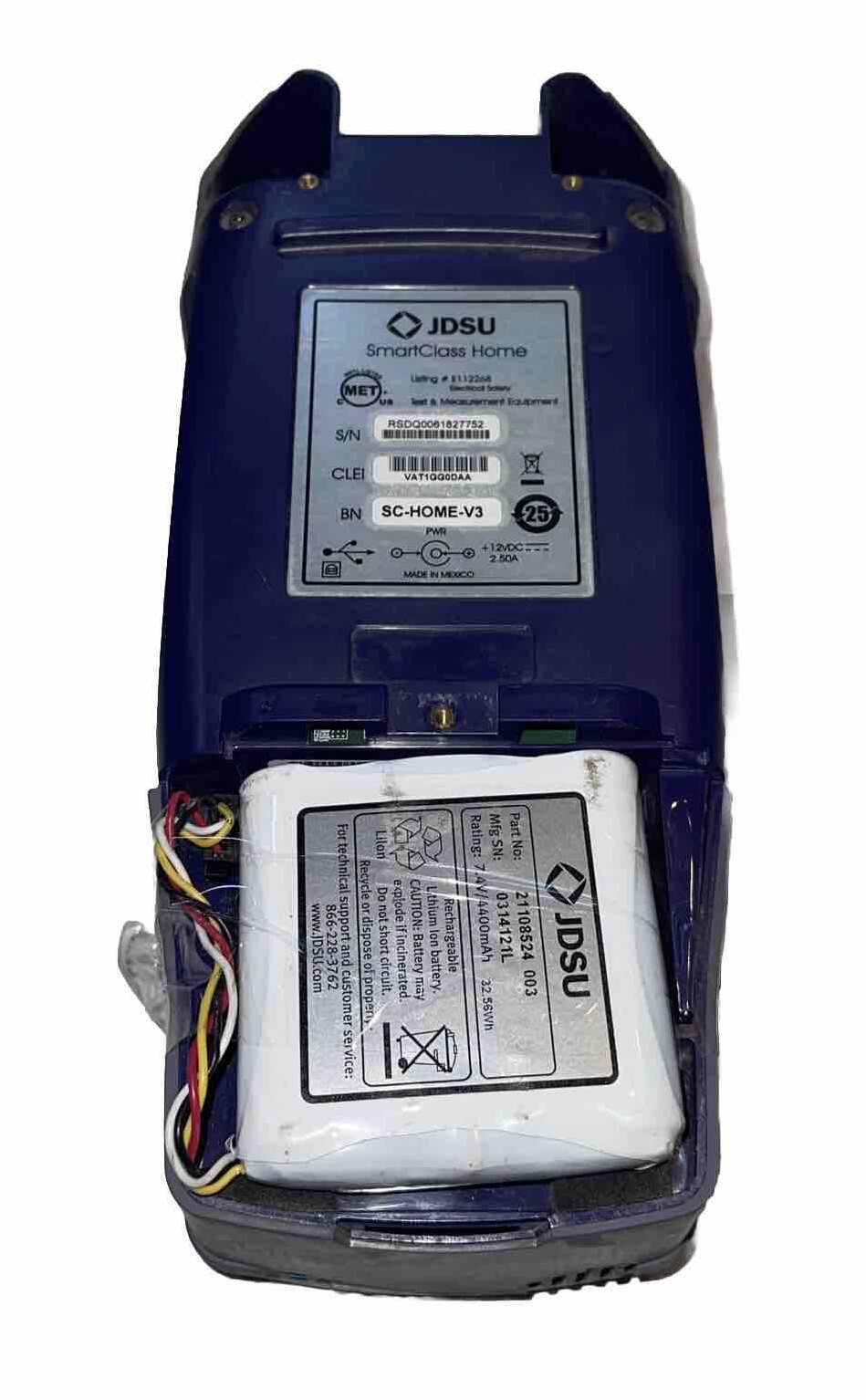 JDSU SC-HOME-V3 SmartClass Home Package Installation Tester