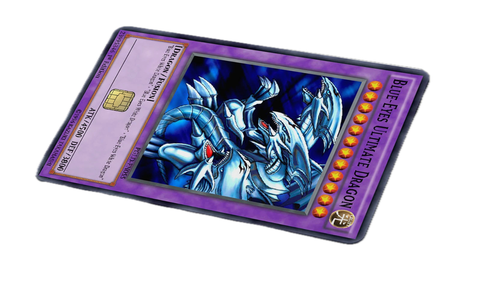 Anime Monster Card Skin for Credit & Debit | TCG Style Sticker | Matte - 6 Pack