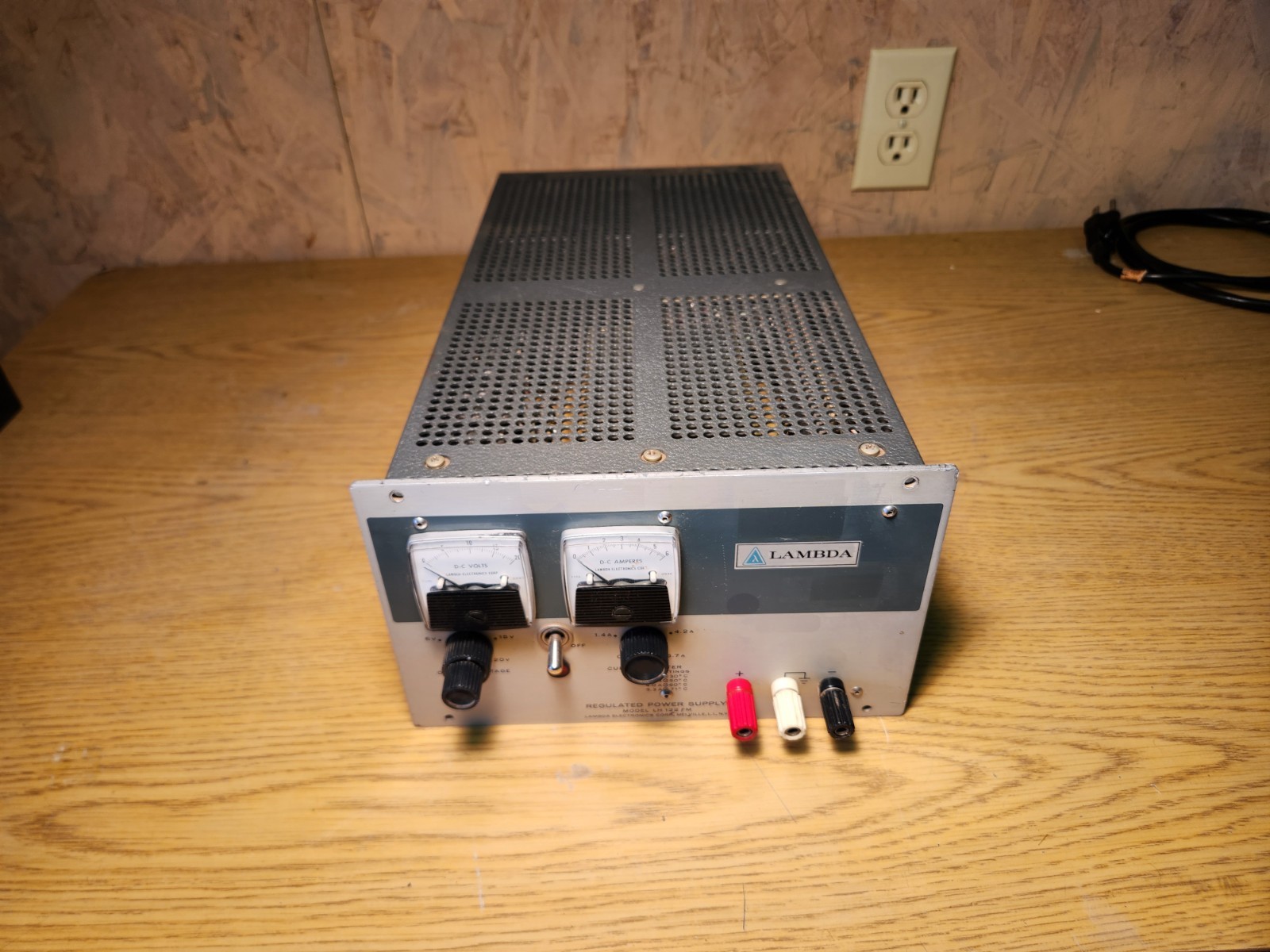 Lambda LH-122-FM Regulated Power Supply - Untested, See Photos
