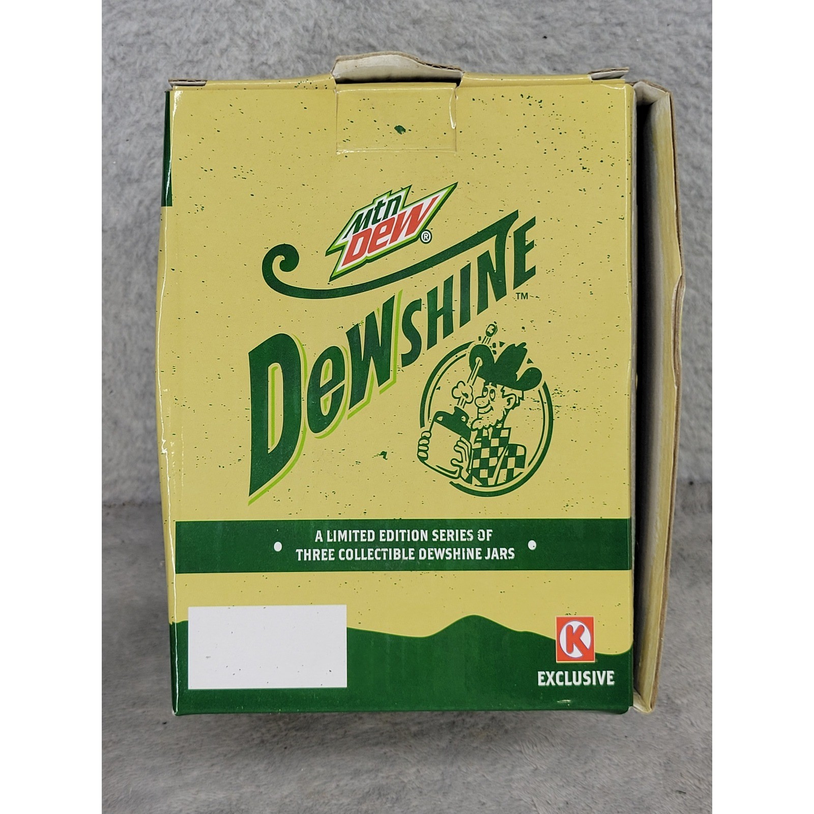 Mountain Dew Dewshine Collectible Jar 1 of 3 Circle K Exclusive Glass Mug 2015