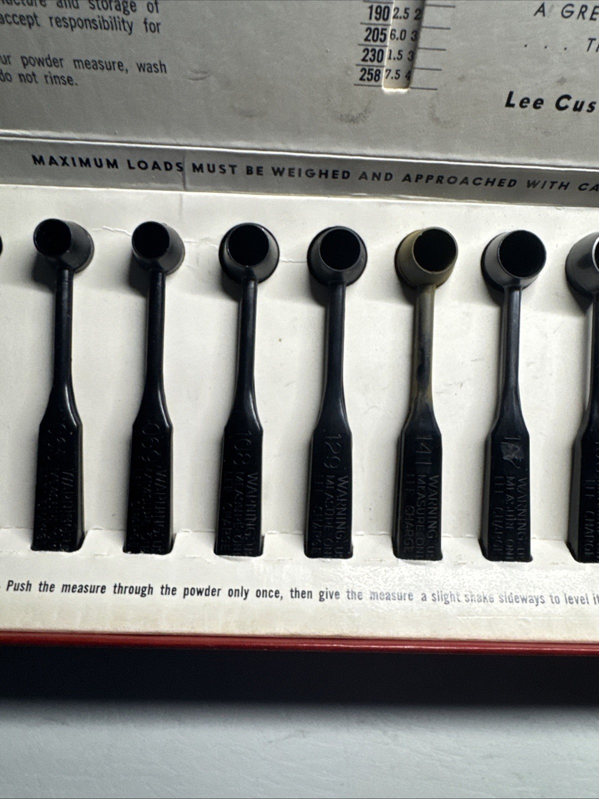 lee powder measure kit