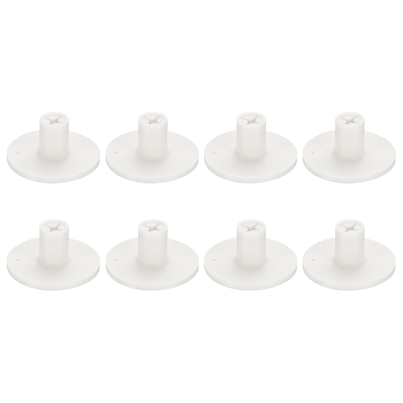 Rubber Golf Tee, 1Inch 8Pcs Golf Practice Tees Training Driving Range, White