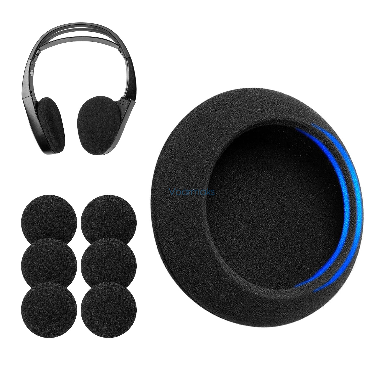 Ear Pads for U-Connect VES Uconnect DVD Entertainment Audio System Headphone