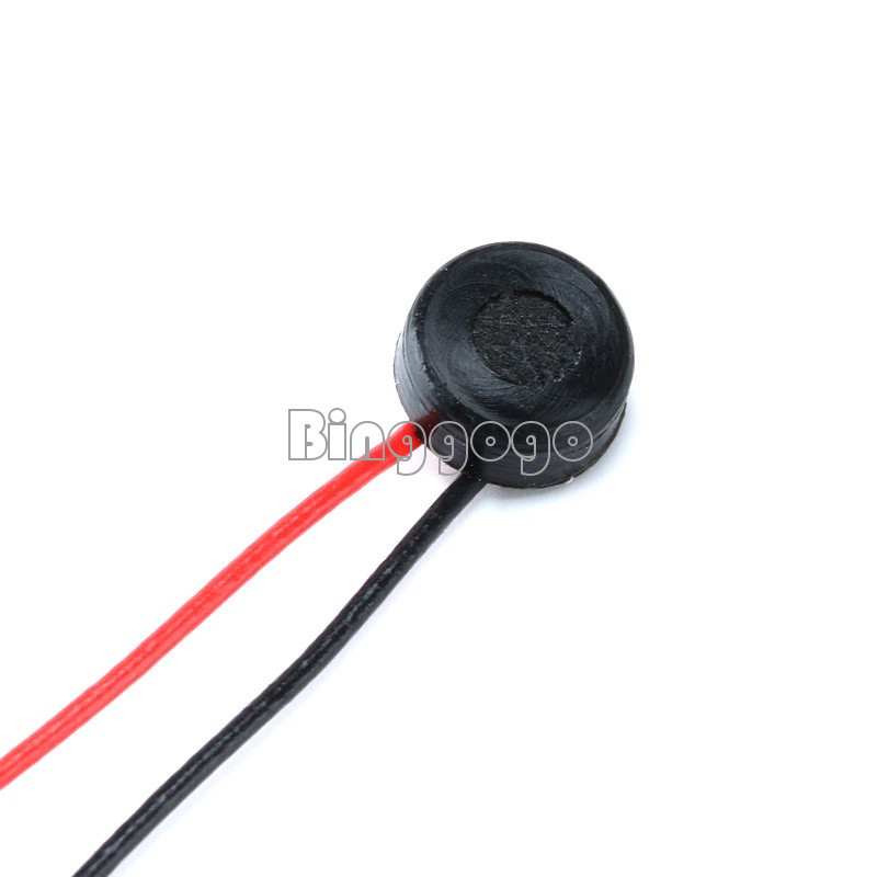10pcs 4*1.5mm Electret Condenser Microphone MIC Capsule 2 Leads