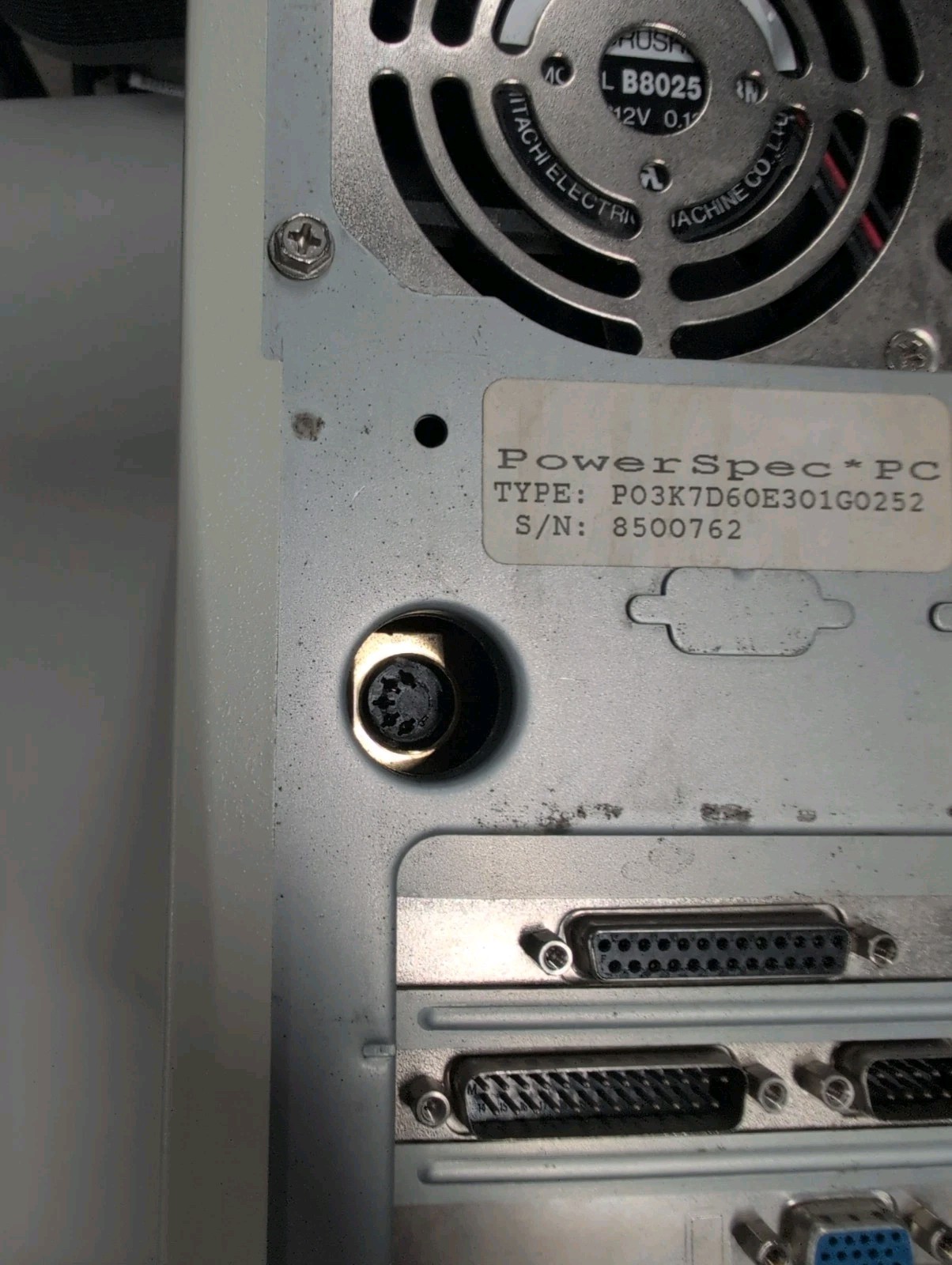 Vintage Custom PowerSpec PC Windows 98 Plus Retro Pc