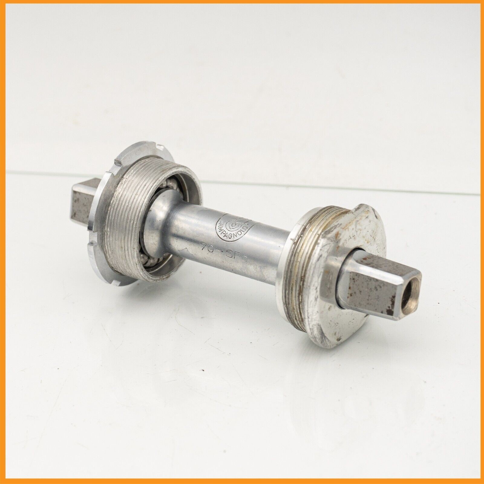 CAMPAGNOLO C RECORD ROAD TRACK BOTTOM BRACKET VINTAGE BIKE SQUARE TAPER ITALIAN