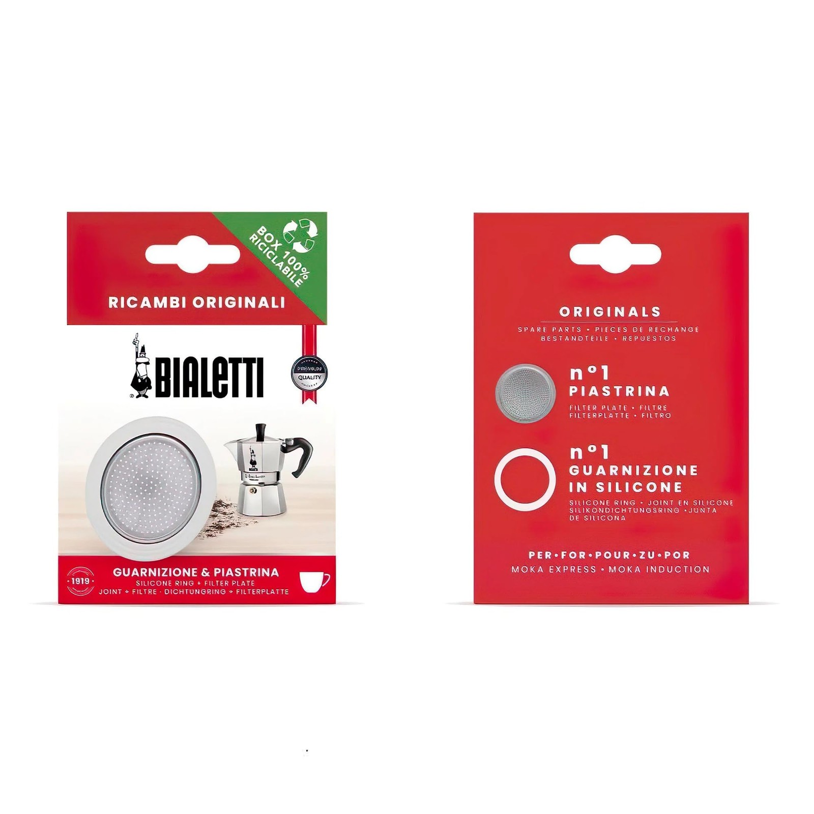 Replacement Gasket Filter Plate Fits Brikka Pots 2 Cup Coffee Maker