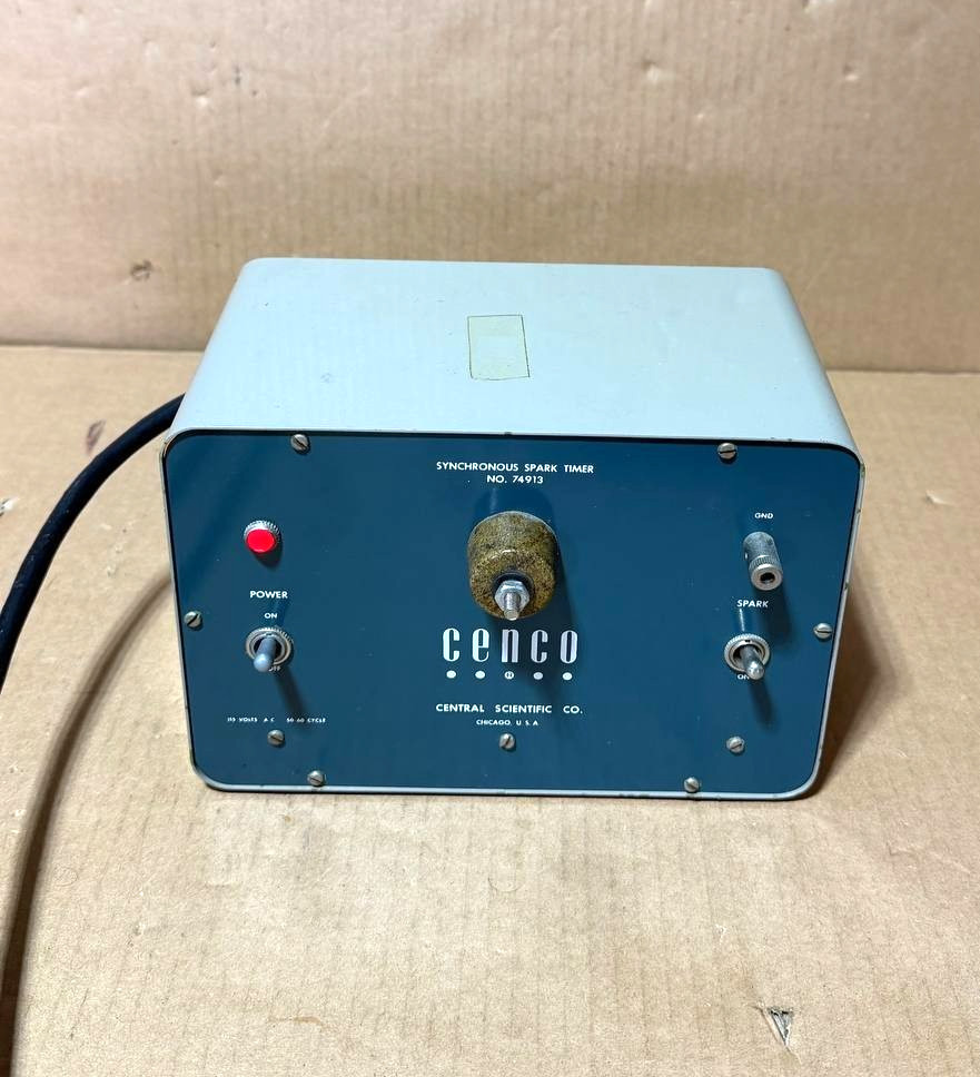 Vintage Cenco Synchronous Spark Timer 74913