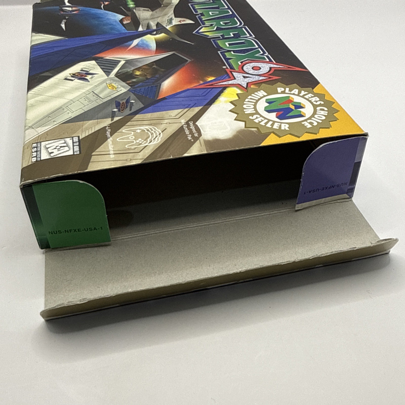 Star Fox 64 - Player's Choice Nintendo 64 N64 Empty Box Only No Game - Authentic