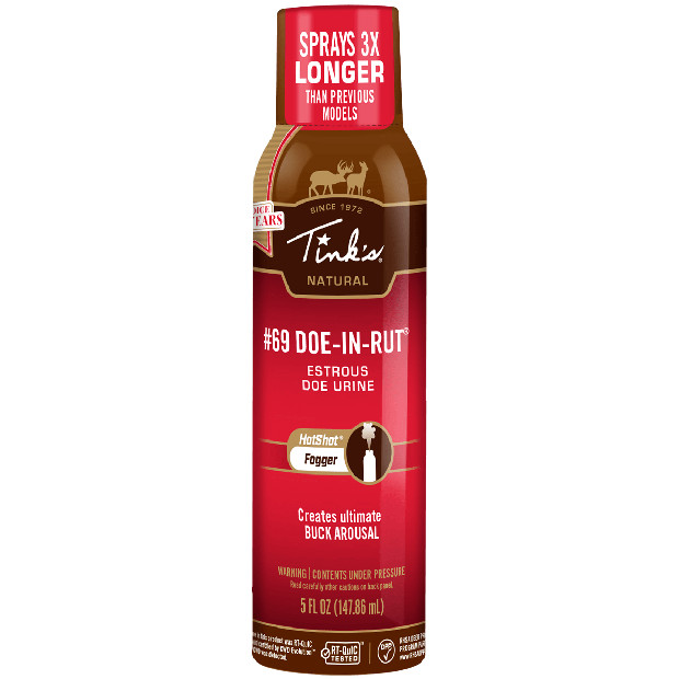 Tinks W5271BL #69 Fogger Deer Attractant Doe In Estrus Scent ~ 5 oz Aerosol
