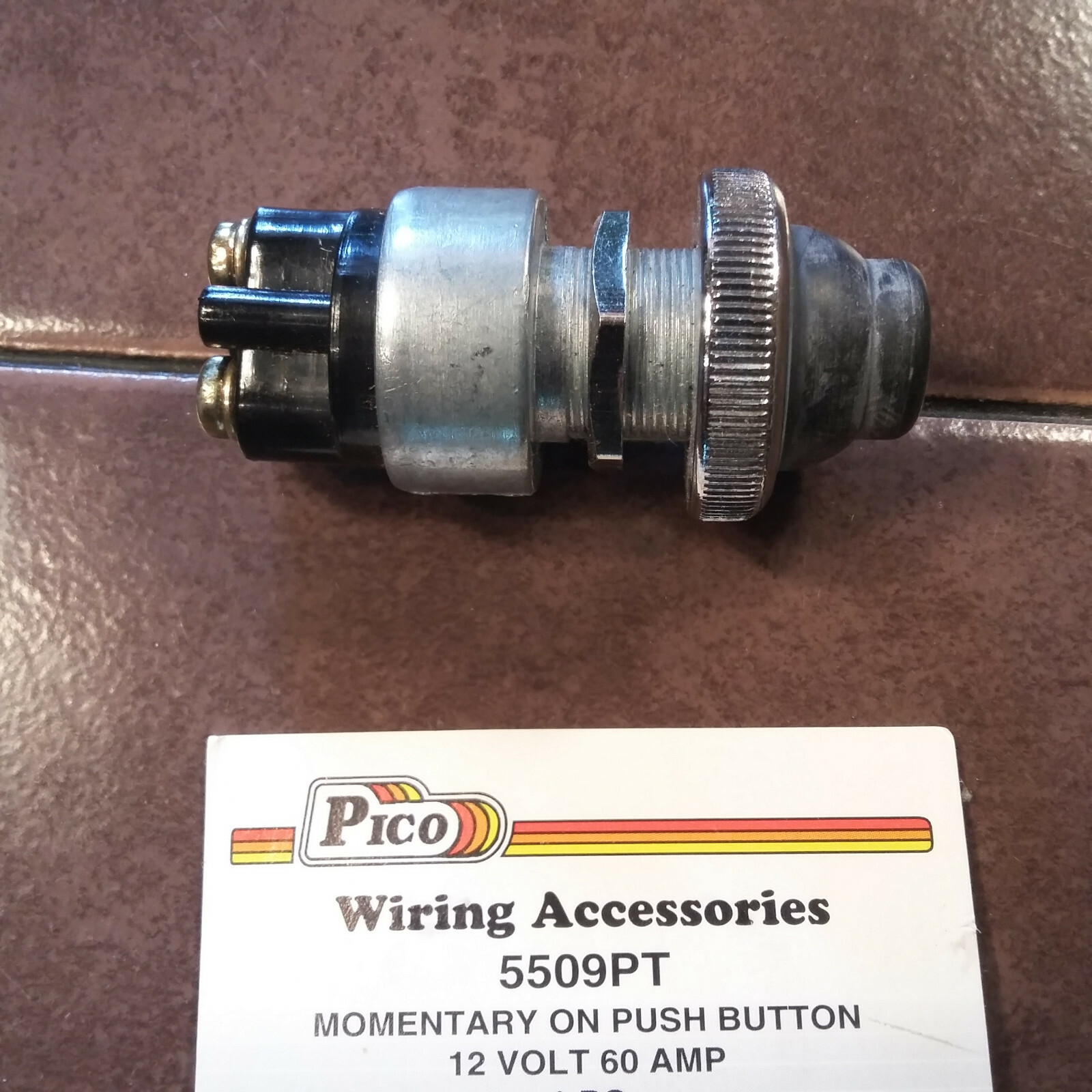 Pico Wiring Accessories Push Button Momentary Switch 5509PT, PTT
