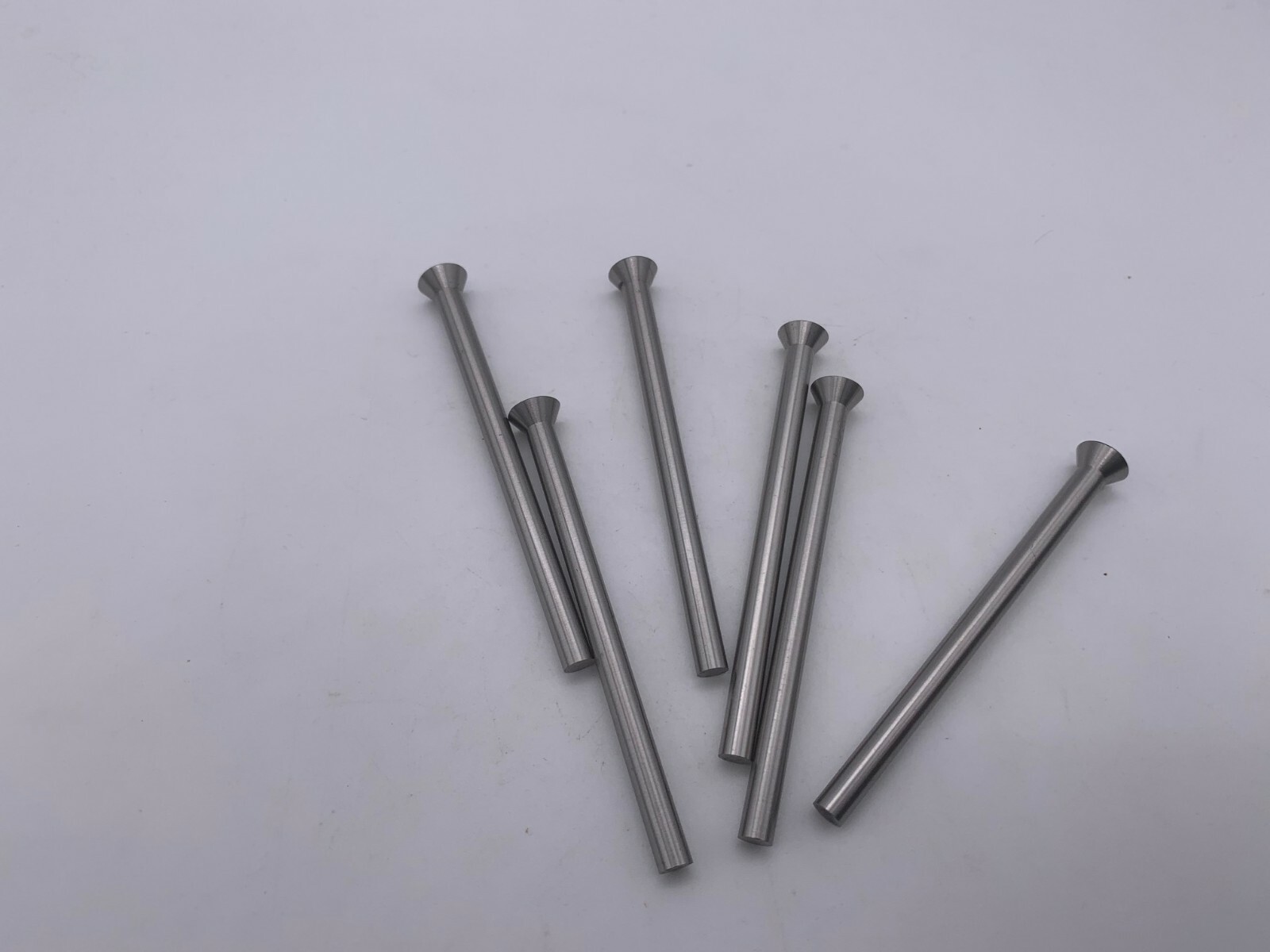 Royal .164X 2-1/2"  Long Bevel Headed High Speed Steel Punches, Lot of 6