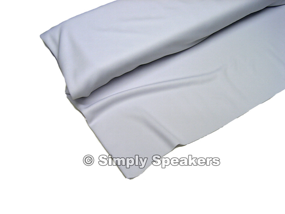 BEST Quality Pure White SPEAKER GRILL CLOTH Stereo Grille Fabric # A-572