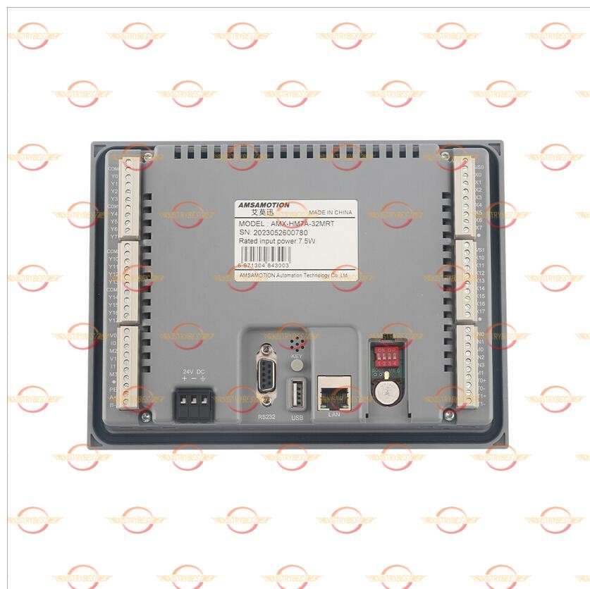 AMSAMOTION 7 Inch HMI PLC All-in-One FX3U Ethernet AMX-HM7A-32MRT Touch screen