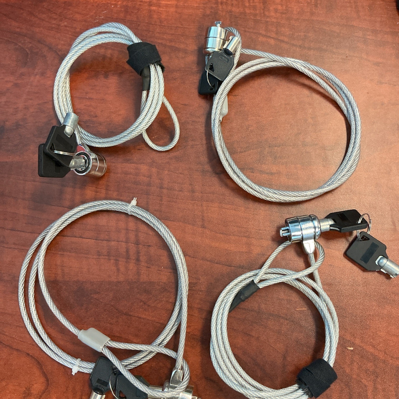 Notebook Security Lock Cable Chain w/ Two Keys