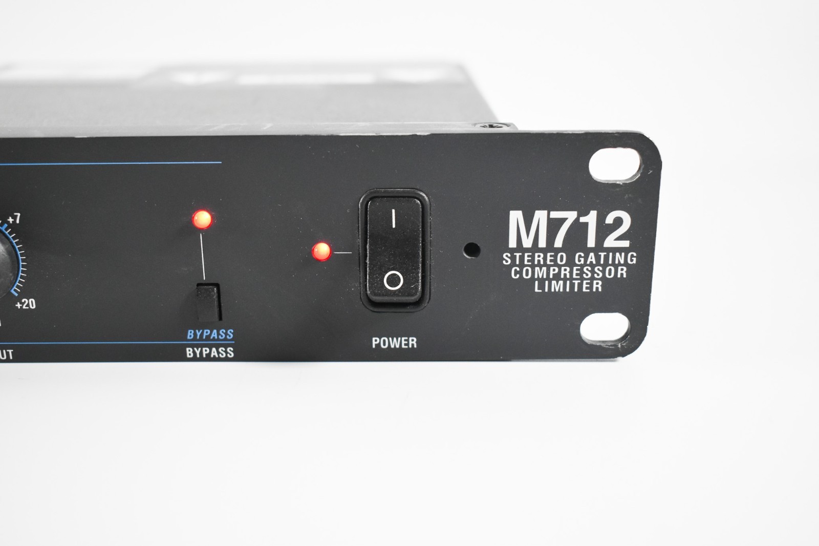 JBL M712 Stereo Gate Compressor Limiter Rack Unit