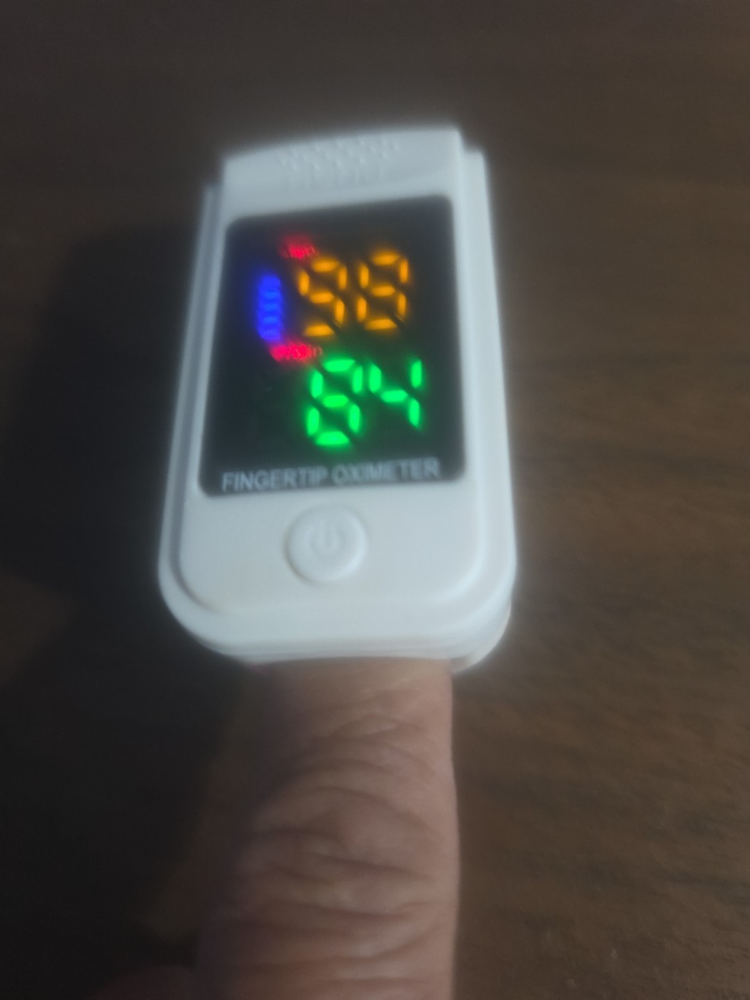 Pulse Oximeter Blood Oxygen SpO2 Monitor PR Heart Rate