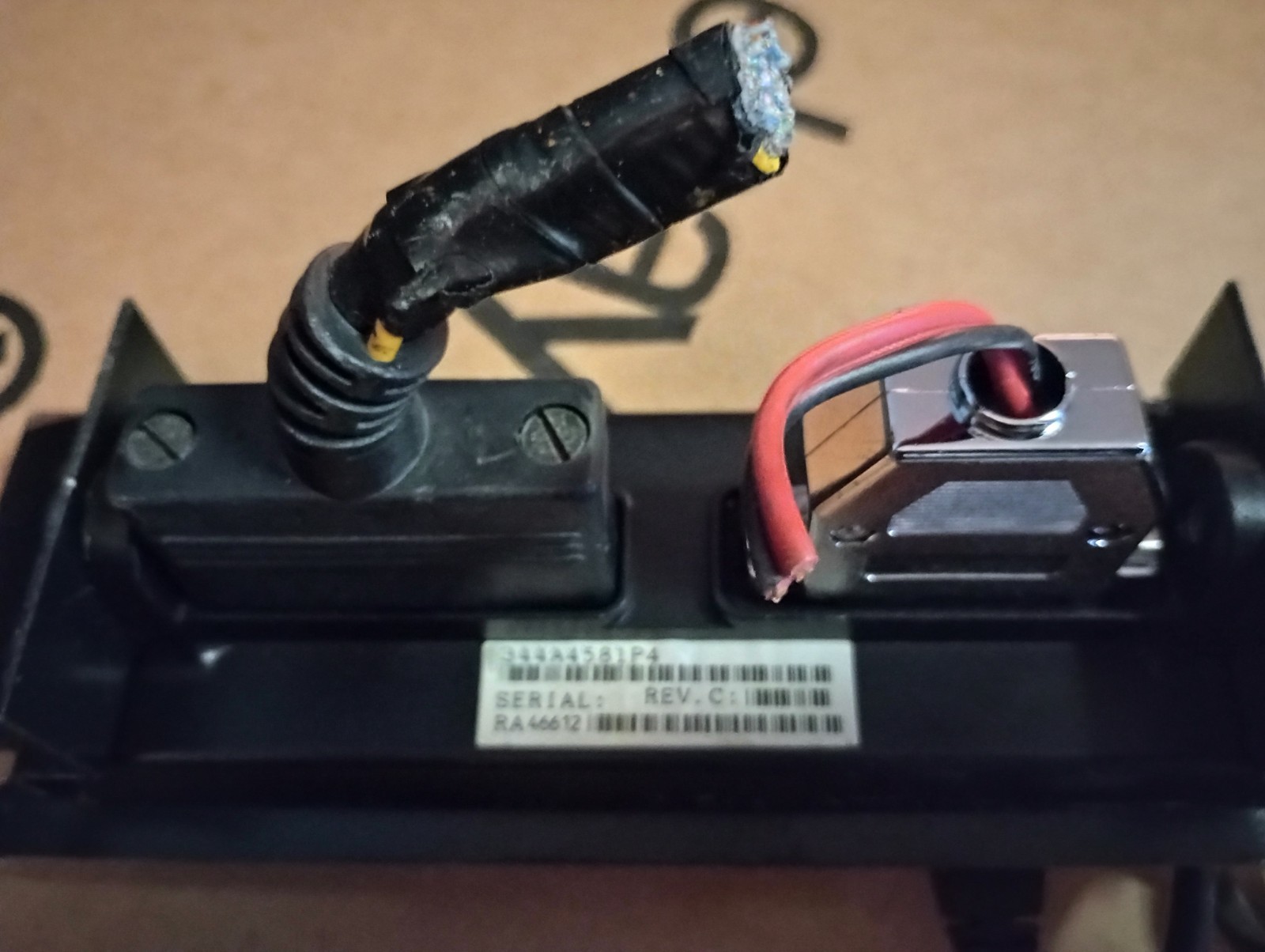 GE Communications 344A4581P4 rev c Control Radio Head w/ Mic