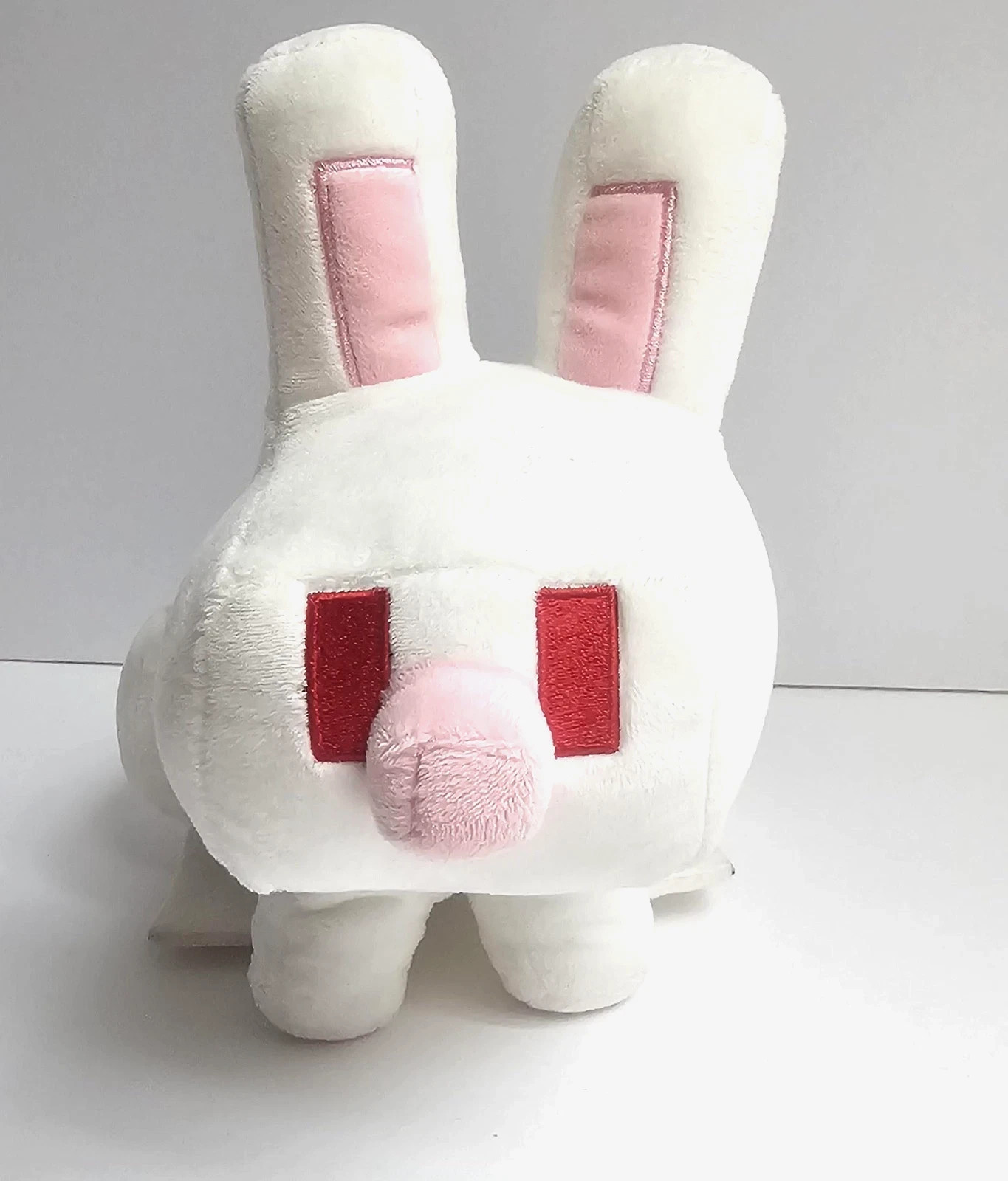 Mattel Minecraft White Rabbit Lapin Blanc Plush Stuffed Animal New With Tag