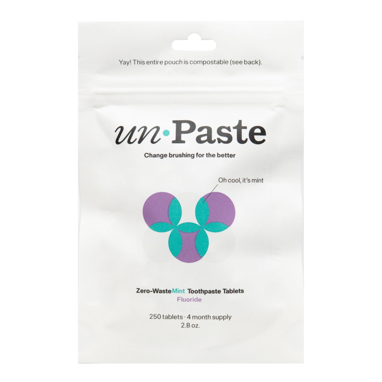 Toothpaste Tablets, New Formula, Fluoride Mint, Hint of Vanilla, Xylitol Free...