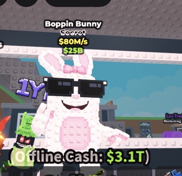 Boppin Bunny Secret Crypto-Collectible ID 1Y $80M/s Virtual Item