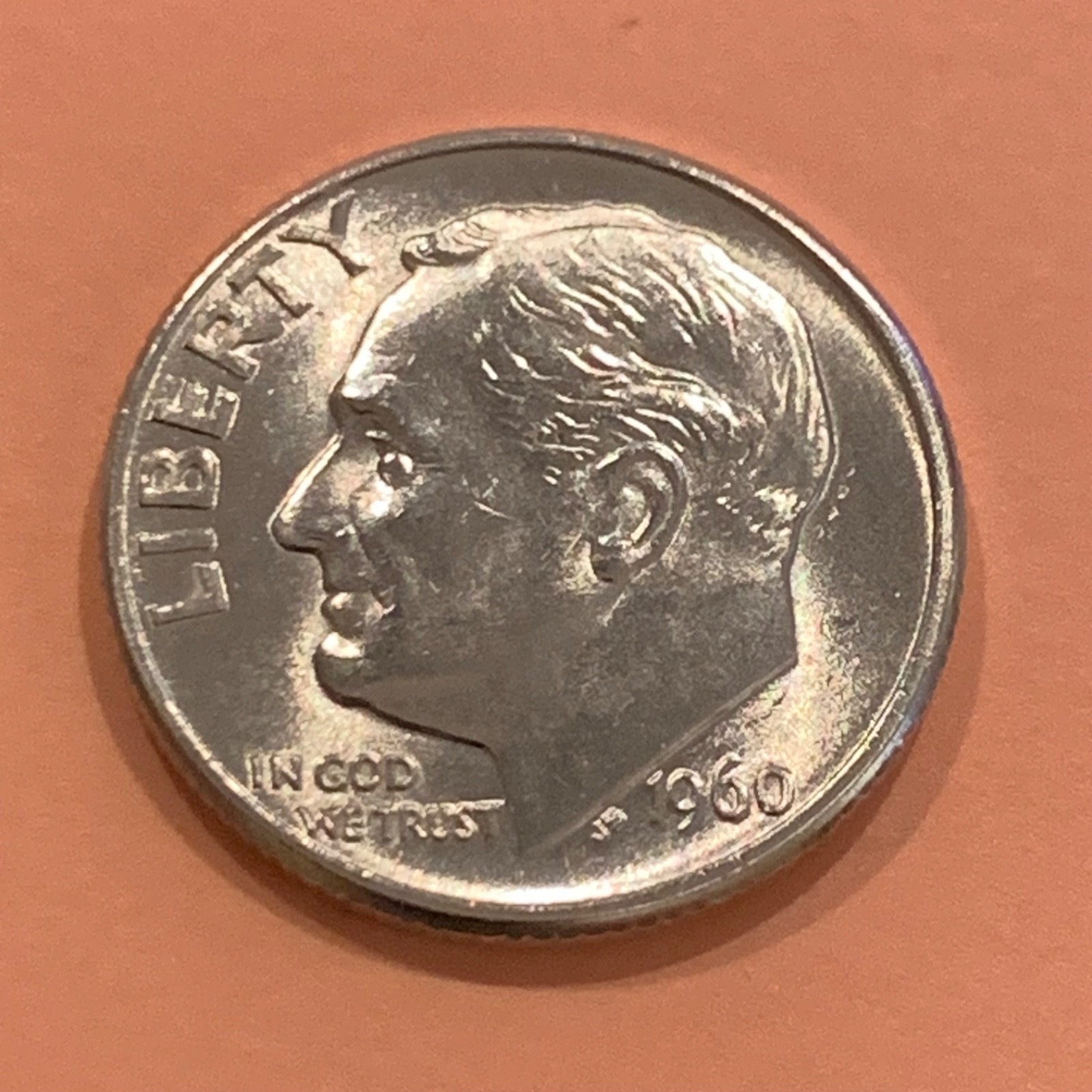 1960-D Roosevelt Silver Dime BU Uncirculated FREE SHIPPING