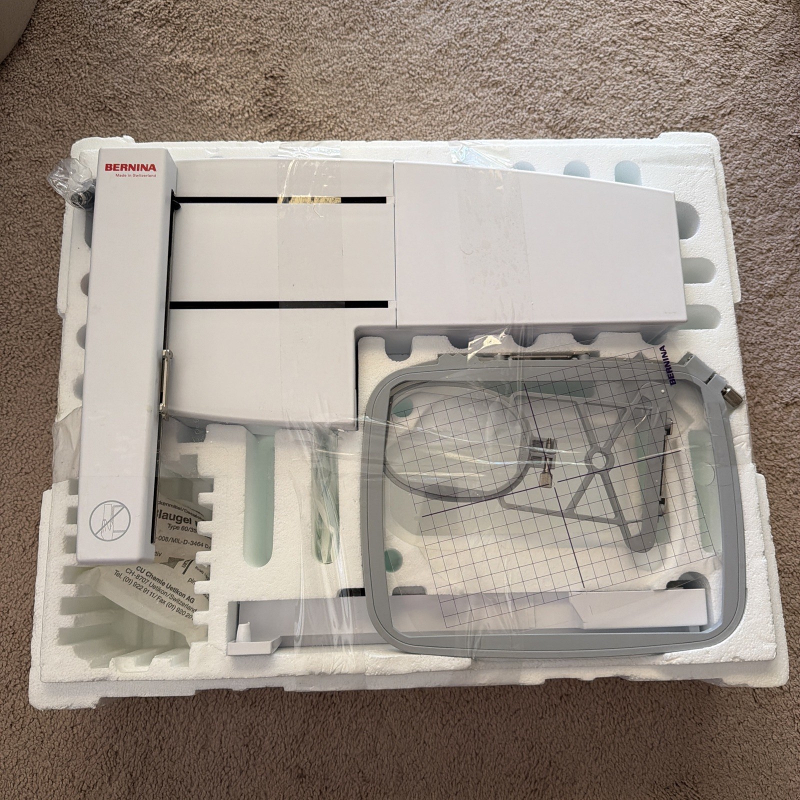 Bernina 165, 170, 180 Embroidery Module with Hoops, 4MB