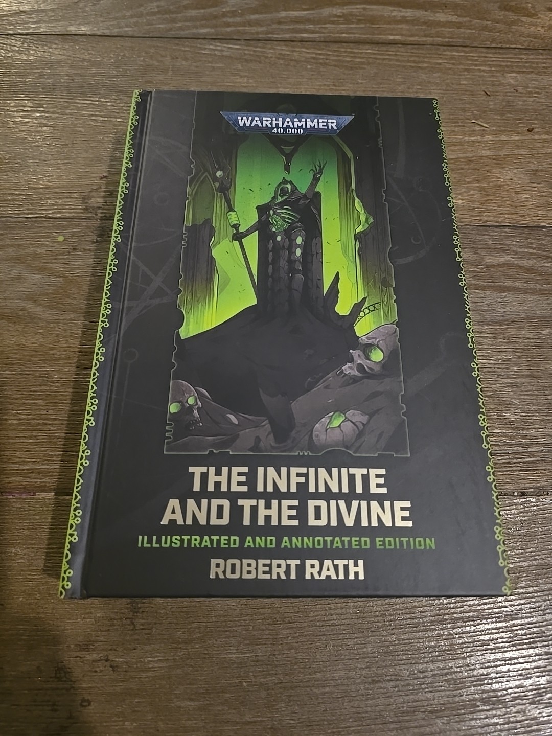 THE INFINITE AND THE DIVINE ILLUSTRATED EDITION BLACK LIBRARY WARHAMMER 40K
