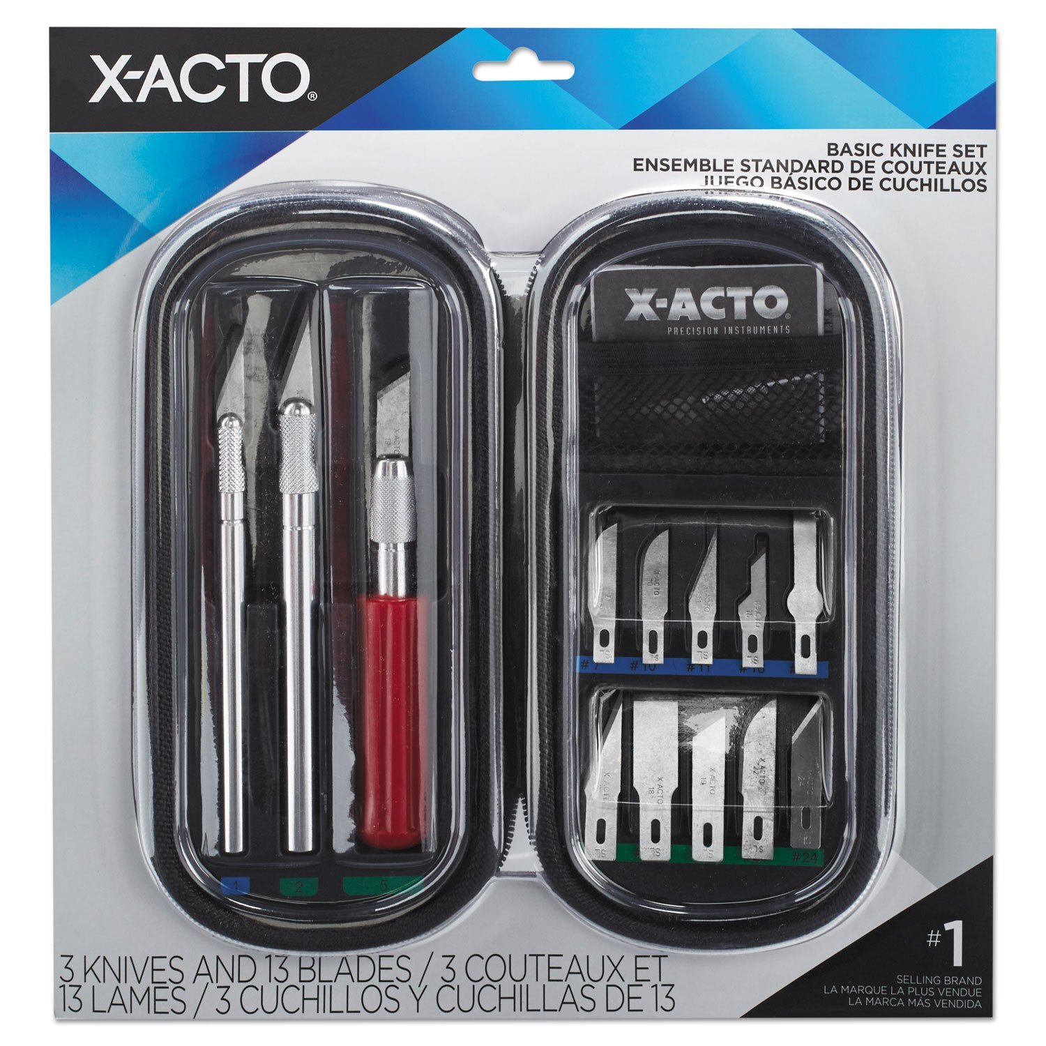 X ACTO Compression Knife Set 3 Knives 13 Blades Utility Cutting Tools Kit