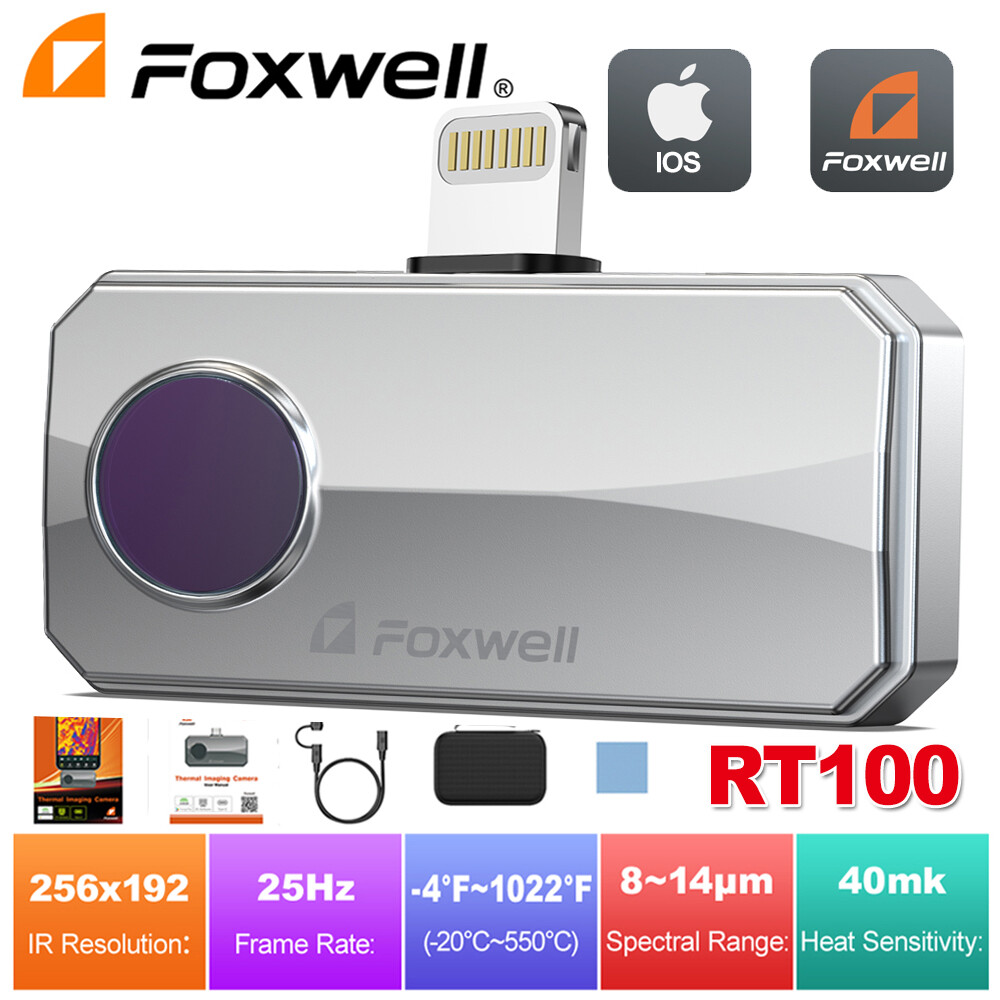 RT100 Thermal Imaging Camera Infrared Thermal Camera for IOS IPhone & PC