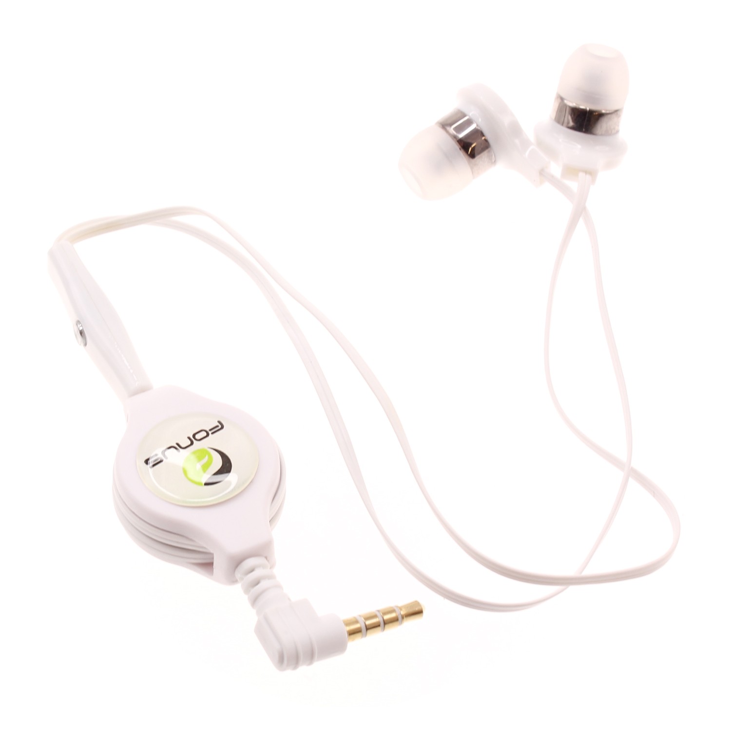 For TCL K33/K32 5G - Retractable Earphones Headphones Hands-free Headset