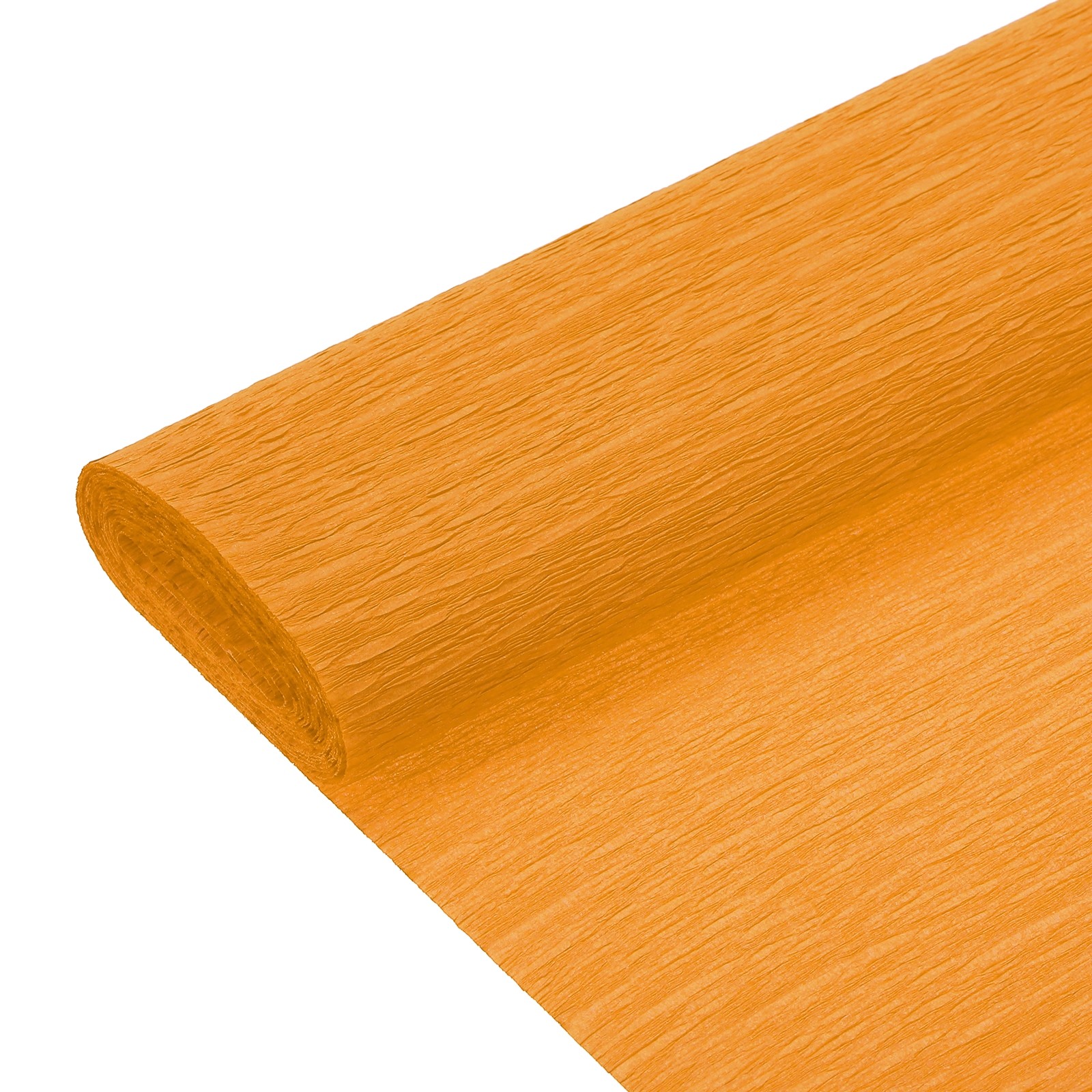 6Pcs Crepe Paper Roll 8.2ft Long 98 Inch Wide for Decoration, Orange Yellow