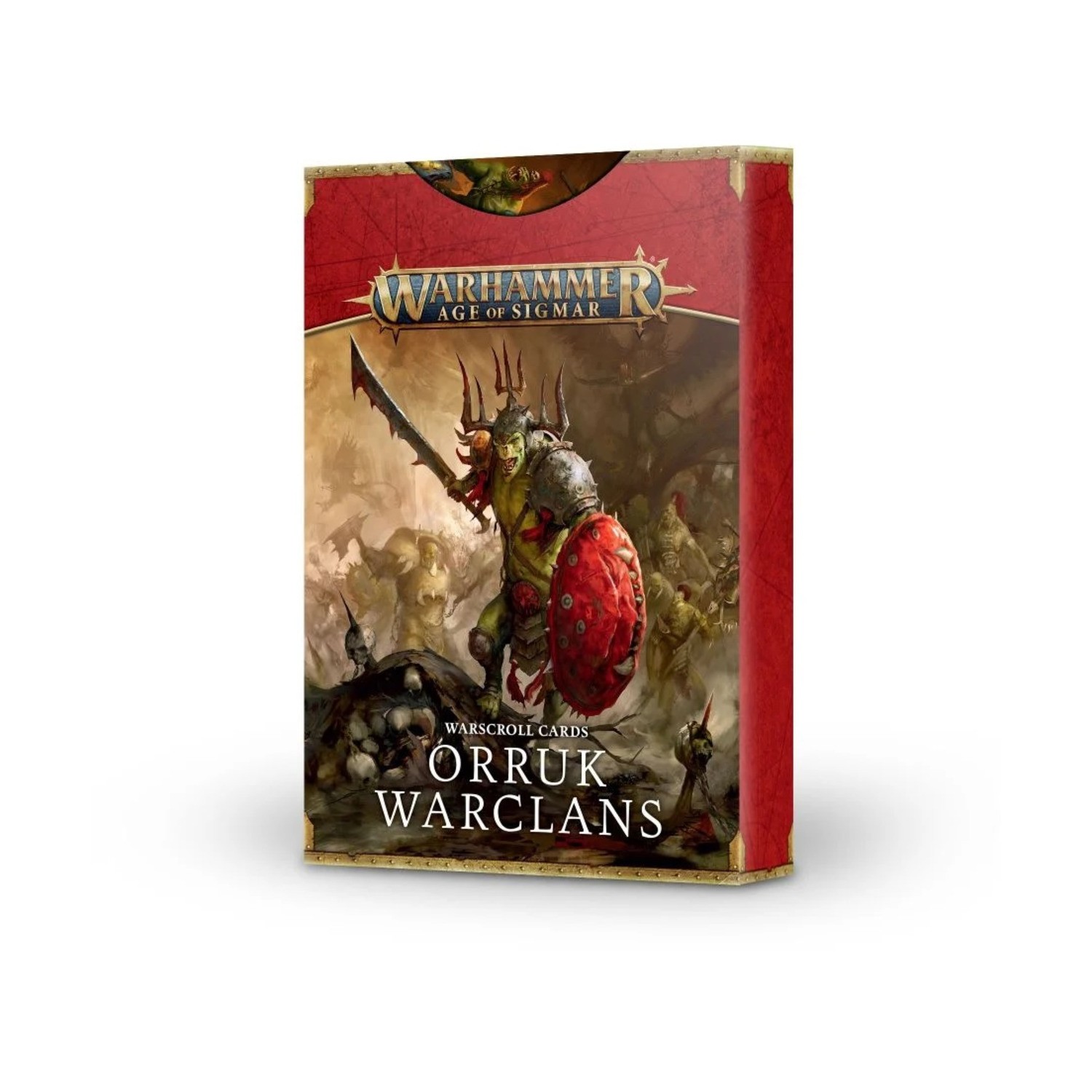 GW Age of Sigmar Orruk Warc  Warscroll Cards - Orruk Warclans (3rd Ed SW (New)
