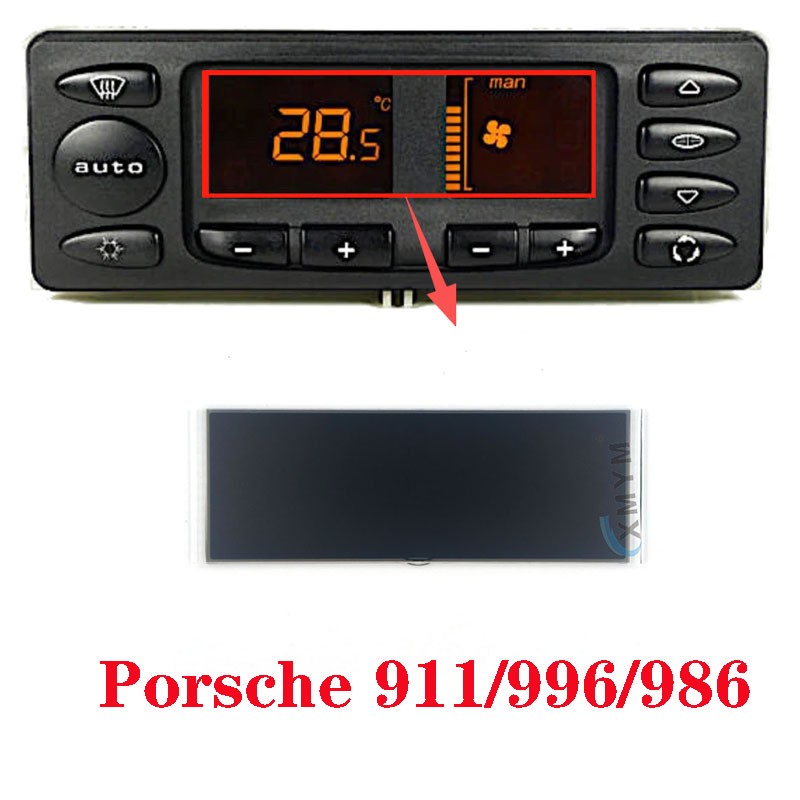 For Porsche 911/996/986 Heater/Air Conditioning Temperature Control LCD screen