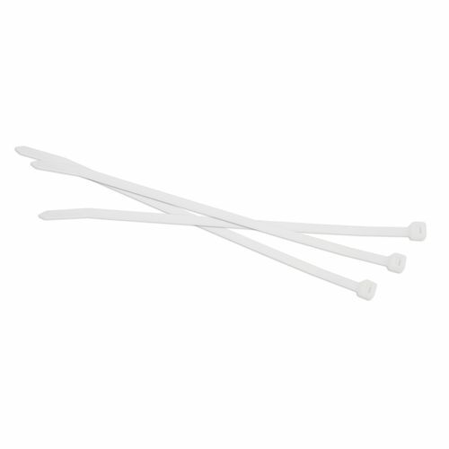 Crescent 300 x 4.8mm Natural Cable Ties - 25 Pack