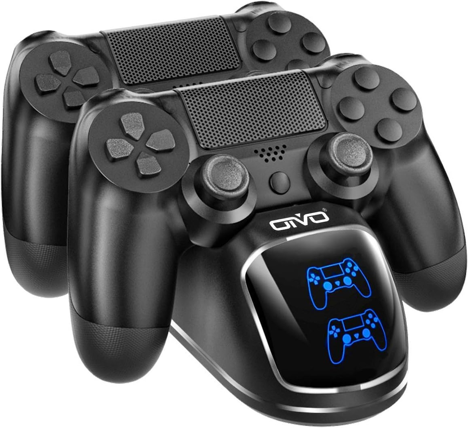 PS4 Controller Charger Dock Station, 1.8Hrs PS4 Controller Charging Dock