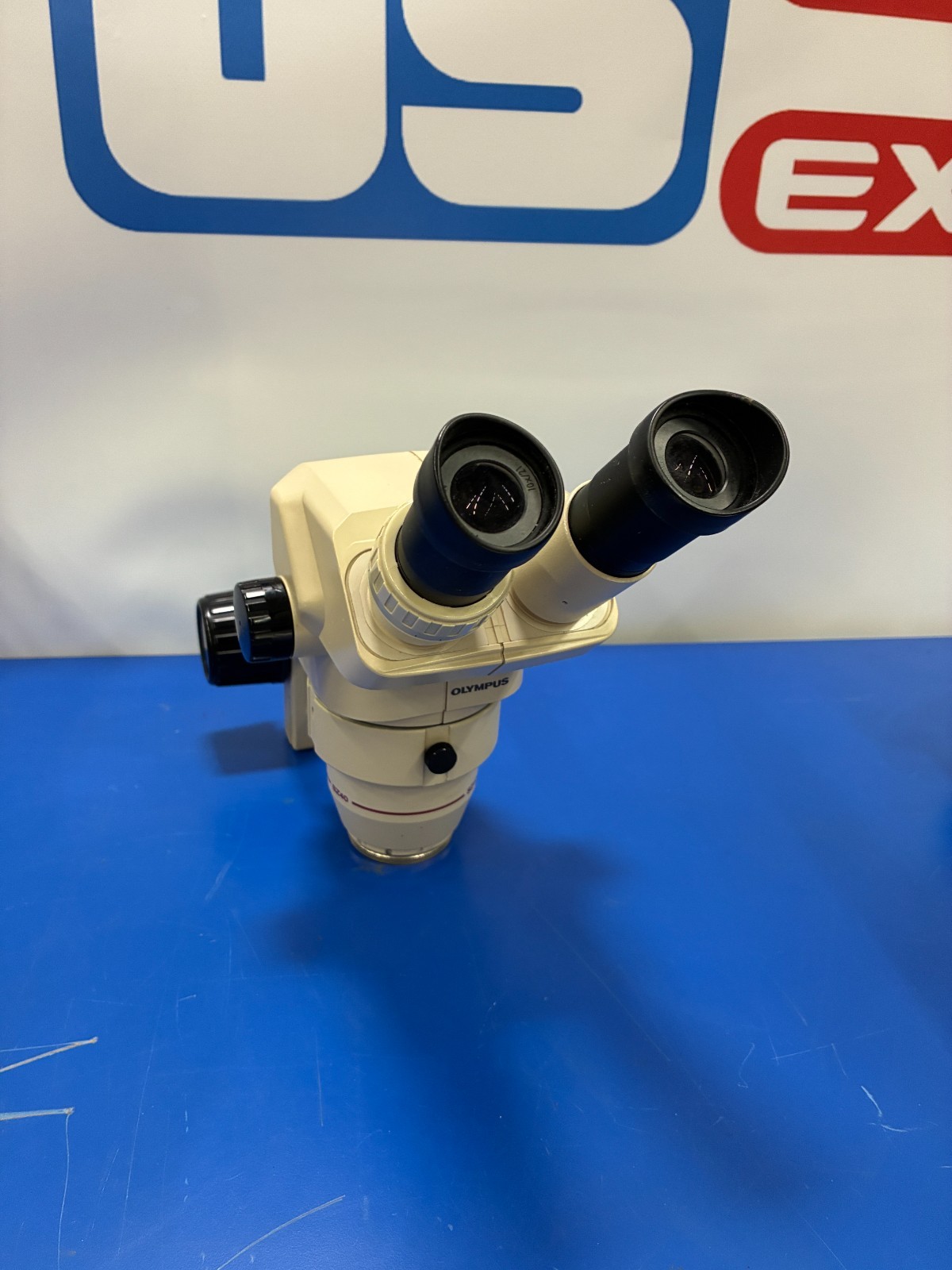 15650 Olympus SZ-40 microscope focus mount .67-4x body zoom, eyes nikon 10x/21
