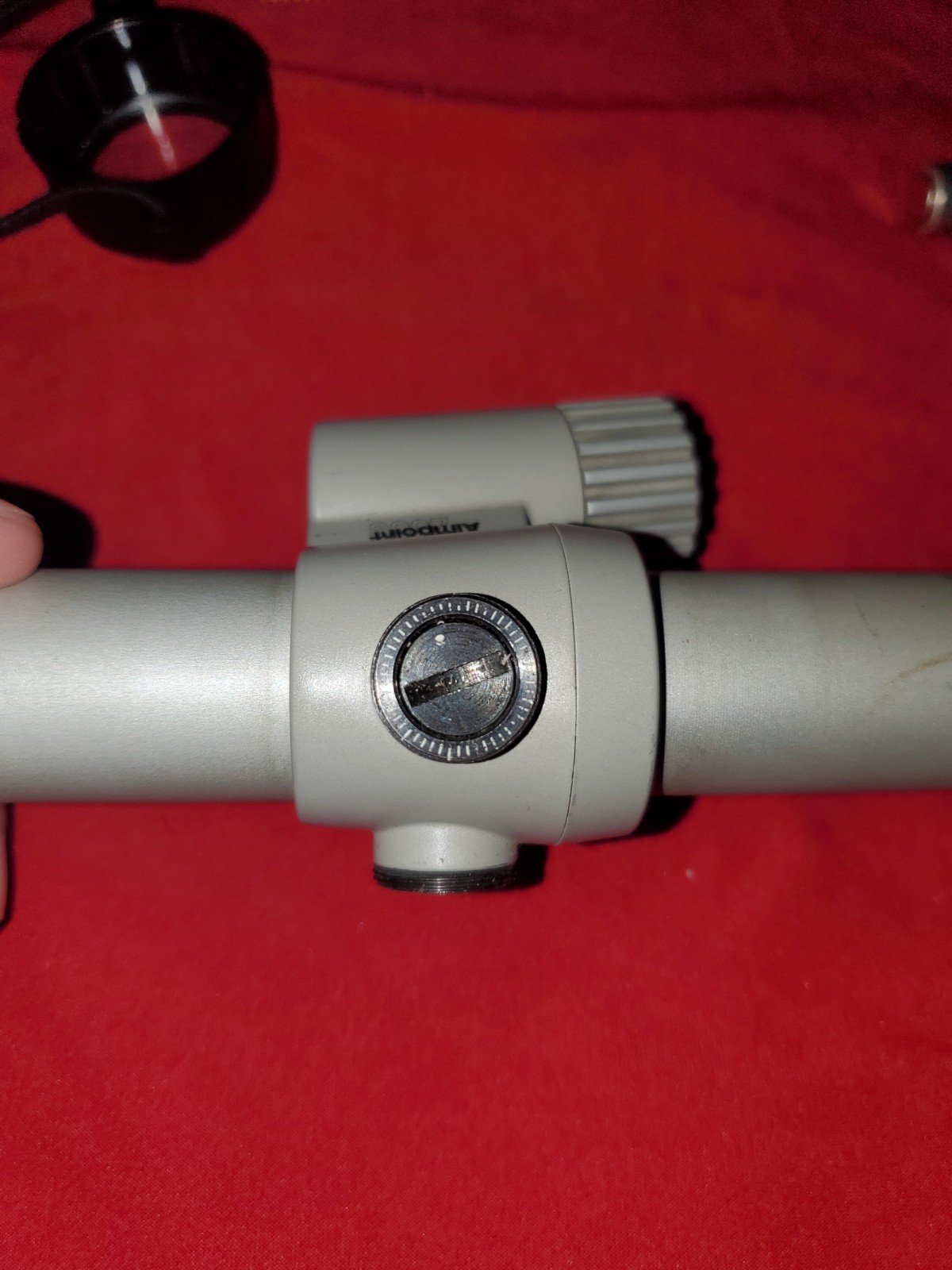 Retro Aimpoint 2000 Silver Red Dot Sight Black Hawk Down Gothic Serpent Vintage