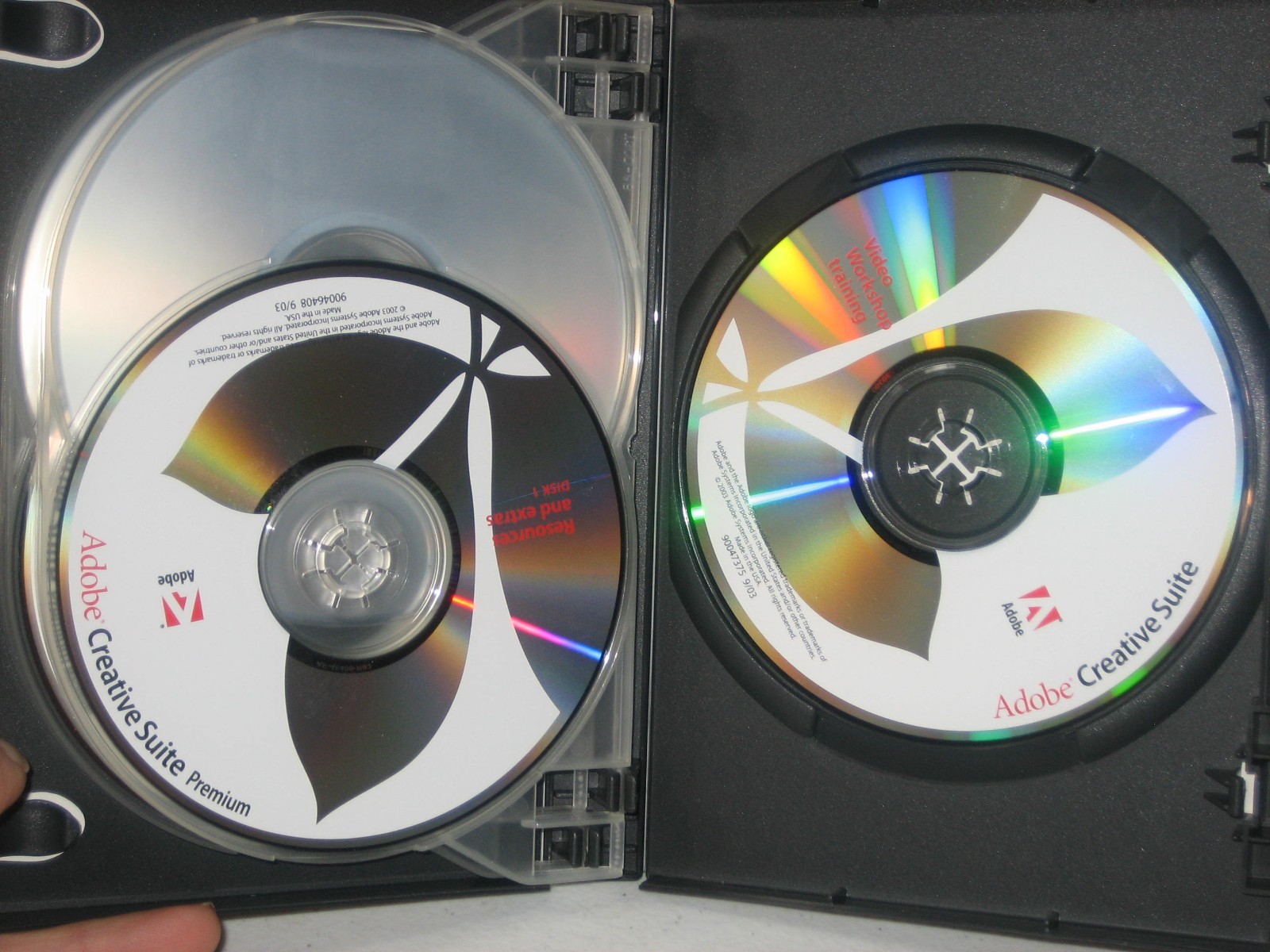 Adobe Creative Suite 1.3 UPGRADE & CREATIVE SUITE PREMIUM w/Serial Numbers/MAC