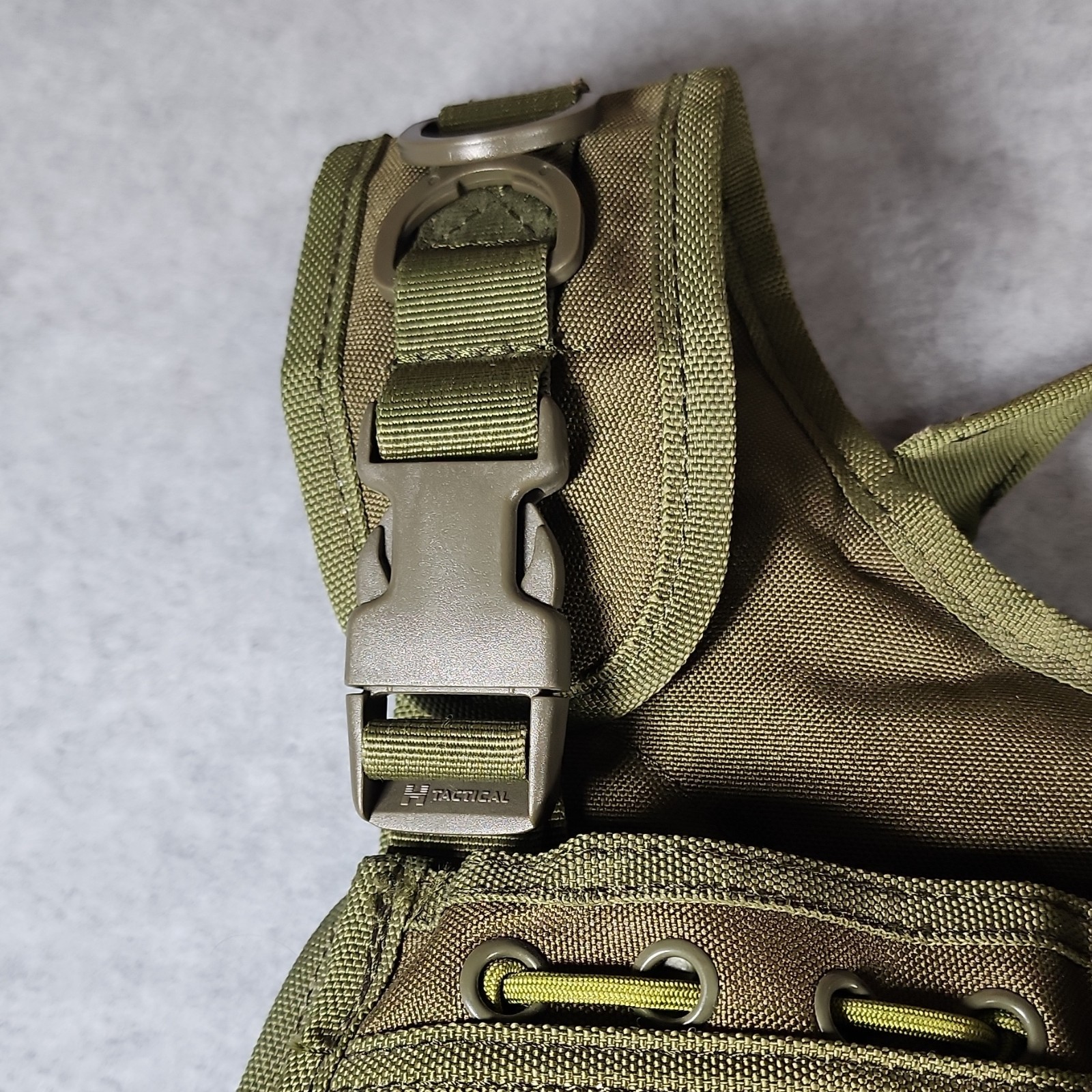 Diamond Tactical MOLLE Compatible Chest Rig Tactical Vest Green One Size