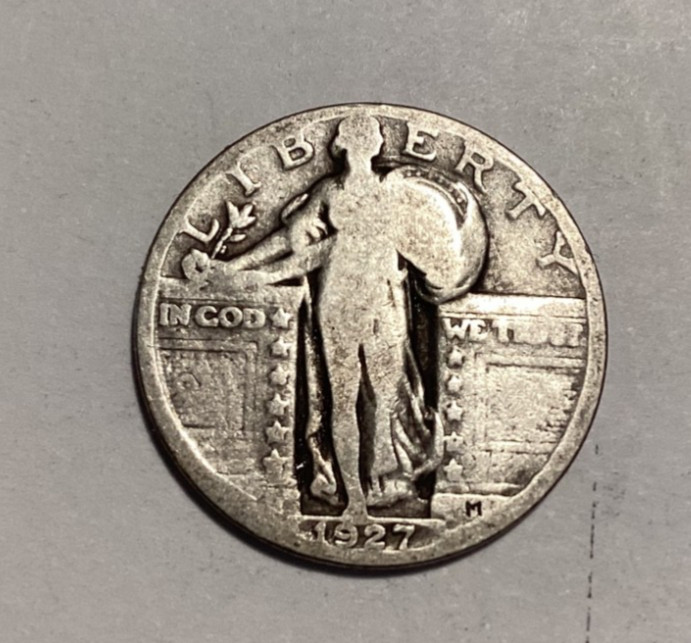 1927-P Standing Liberty Silver Quarter