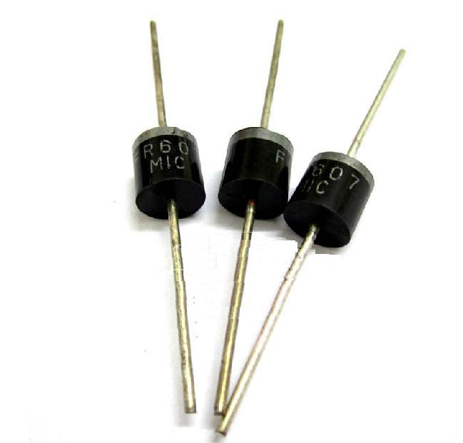 50pcs FR607 6A 1000V Fast Recovery Diodes NEW