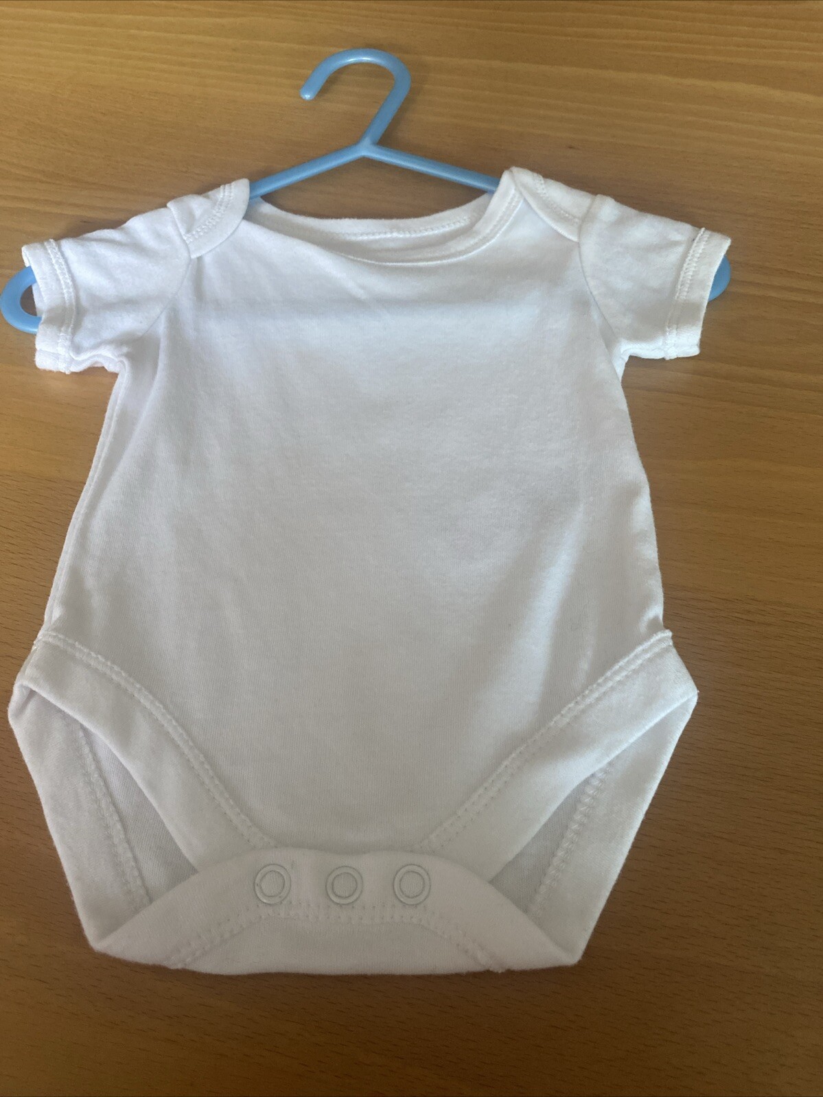 baby boys clothes Newborn Earlydays White Cotton Short Sleeve Vest Popper Top