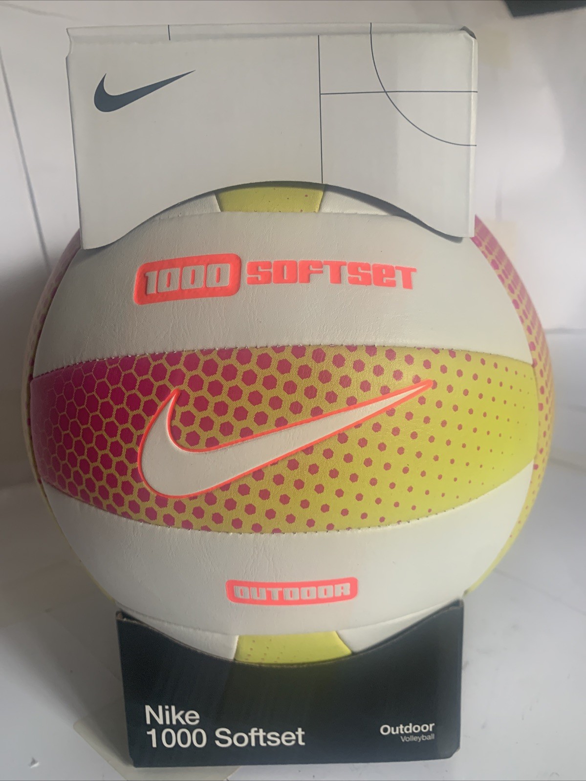 Nike 1000 Soft set Outdoor Volleyball ,OEM Stickers Removal Slight Tear Glue Box
