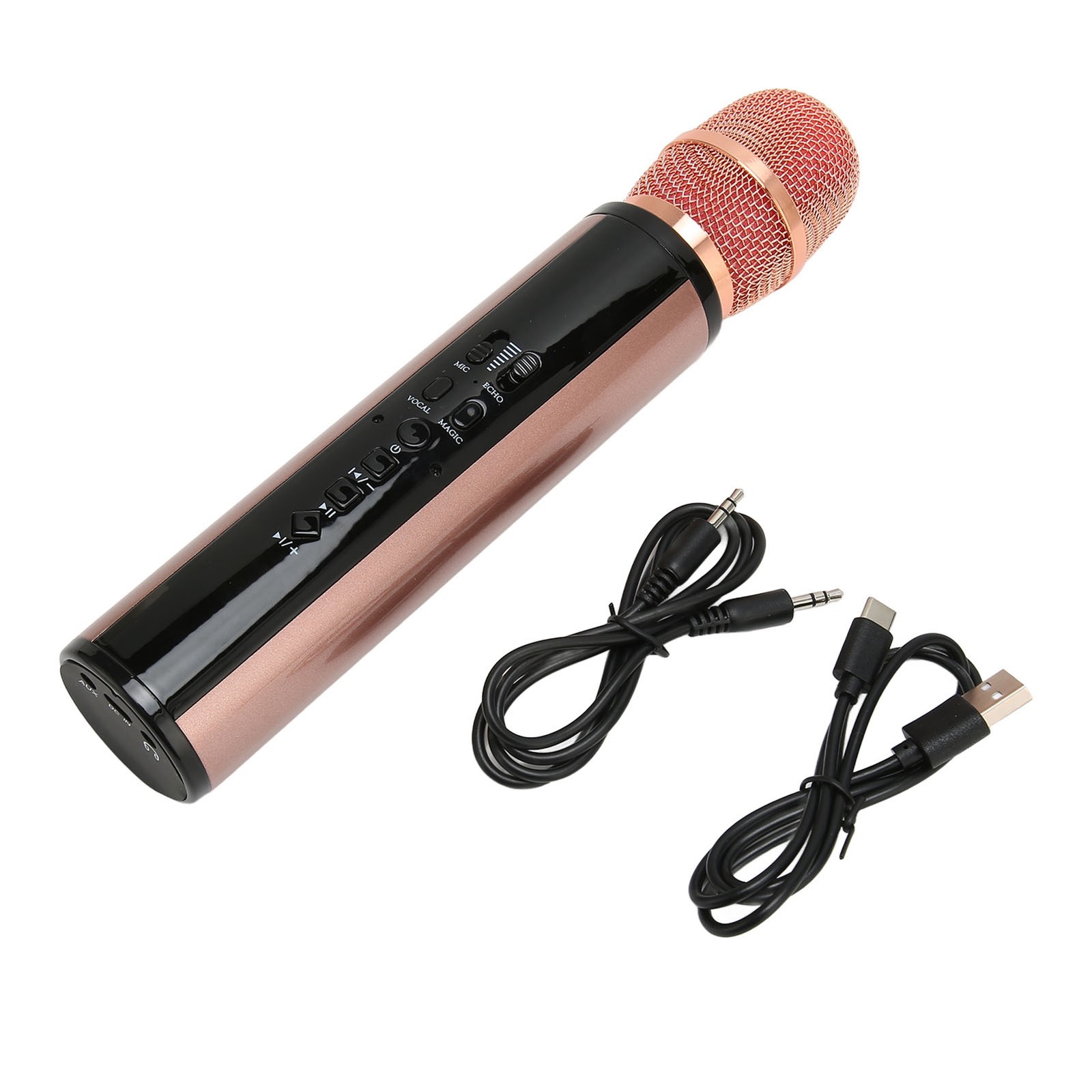 Bluetooth Handheld Microphone Noise Reduction Stereo Wireless Karaoke Mic With